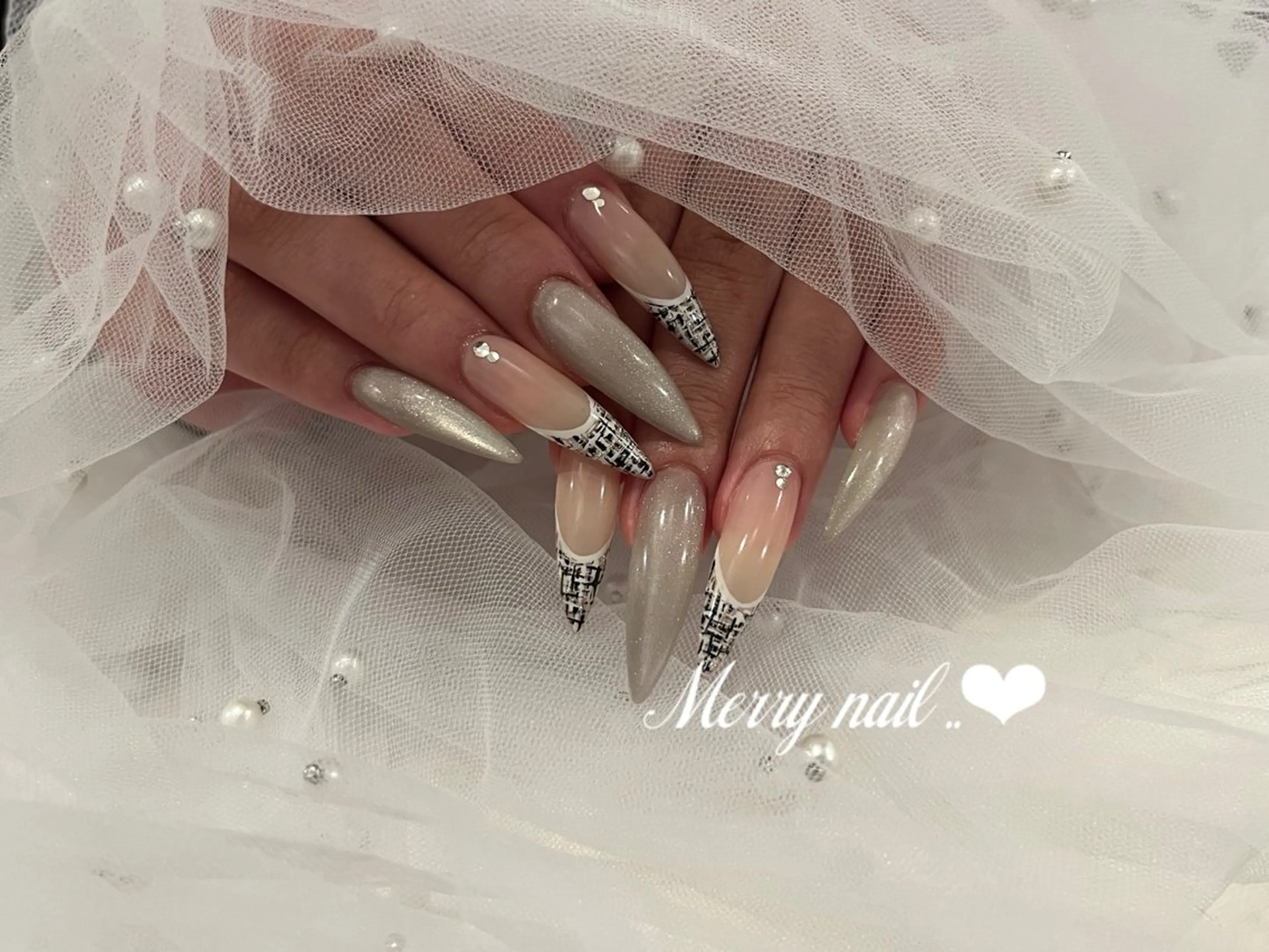 ネイル ハンドネイル Merry nail 個人サロンのネイルデザイン
