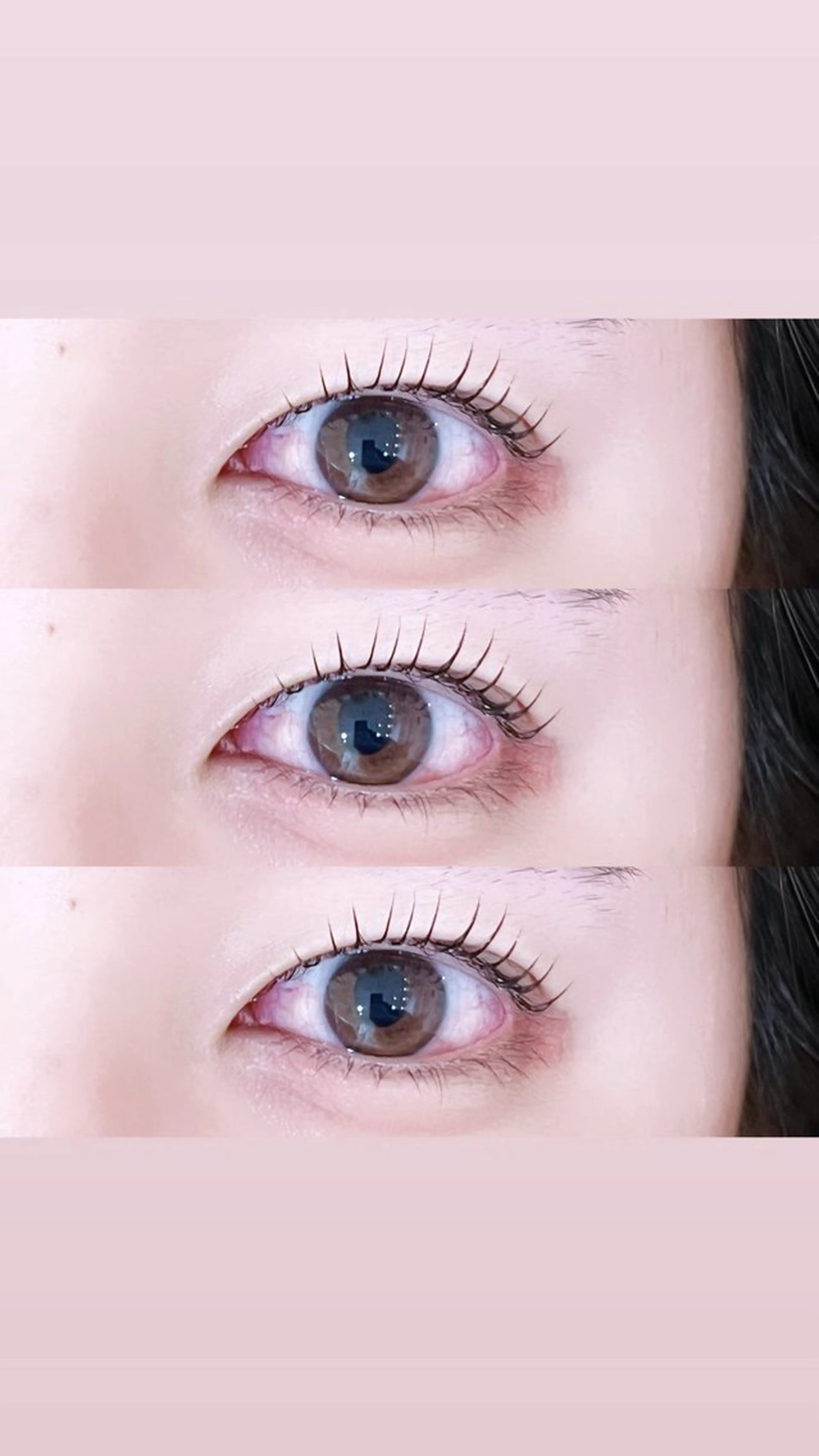 マツエク・マツパ まつげパーマ 一重×まつ毛パーマ レイヤーカット┊ 透 明感カラー┊ YUIのヘアスタイル