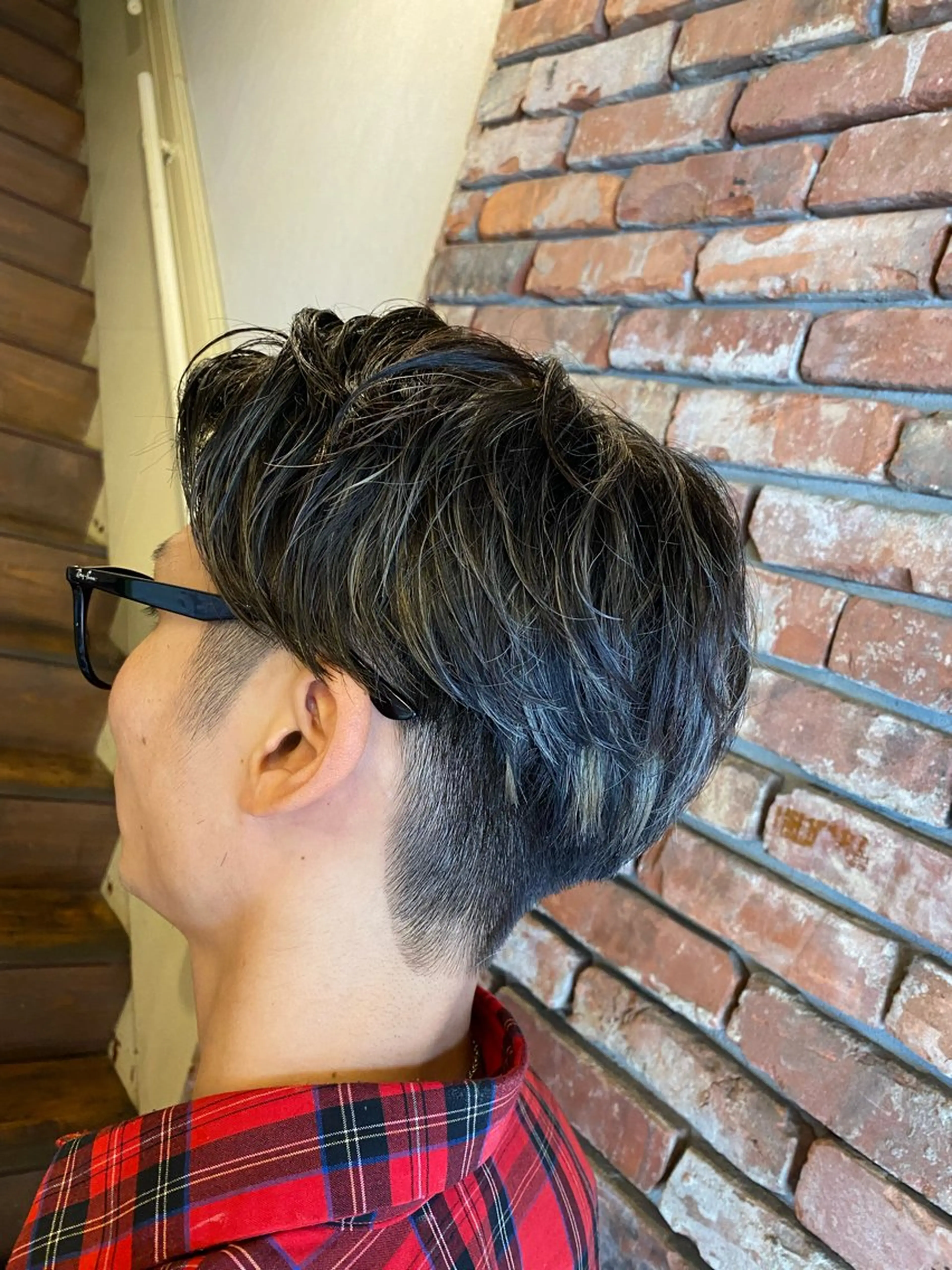 メンズ 高塩翔大 髪質改善のヘアスタイル