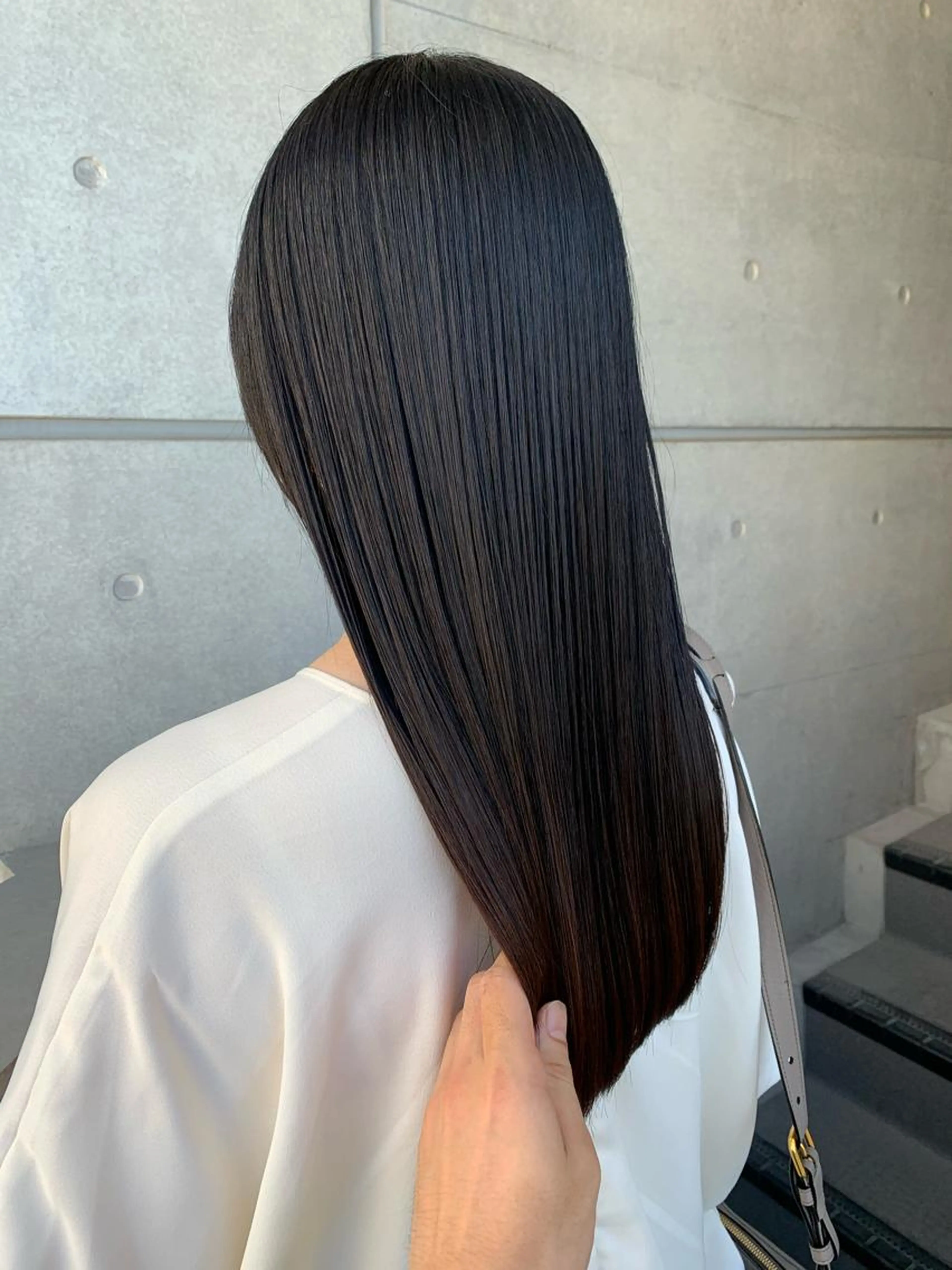 お試し✔️髪質改善ストレートの写真