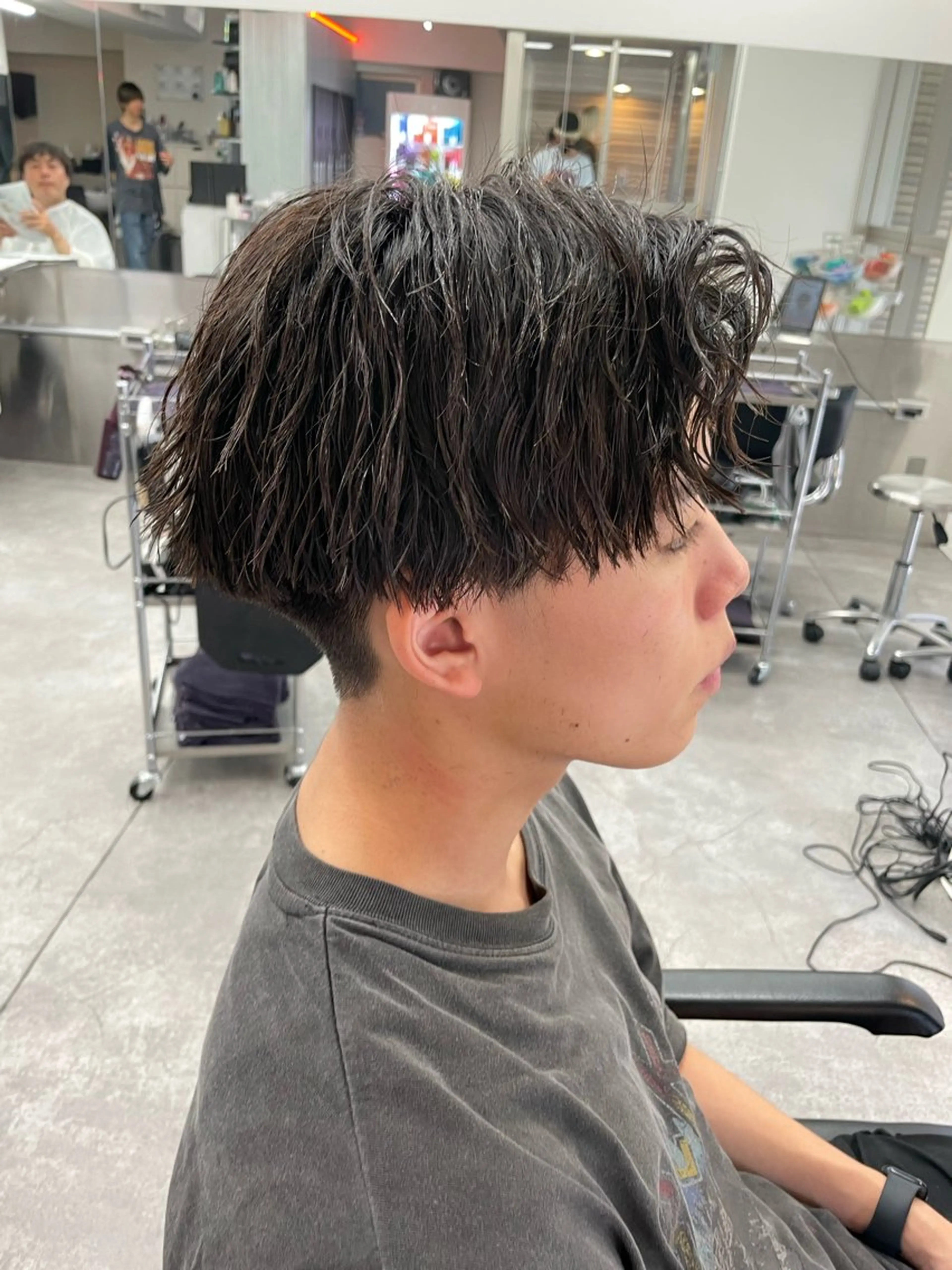 パーマ メンズ カット パーマ 町田エリアＮｏ．１/ パーマ特化/太田京希のヘアスタイル