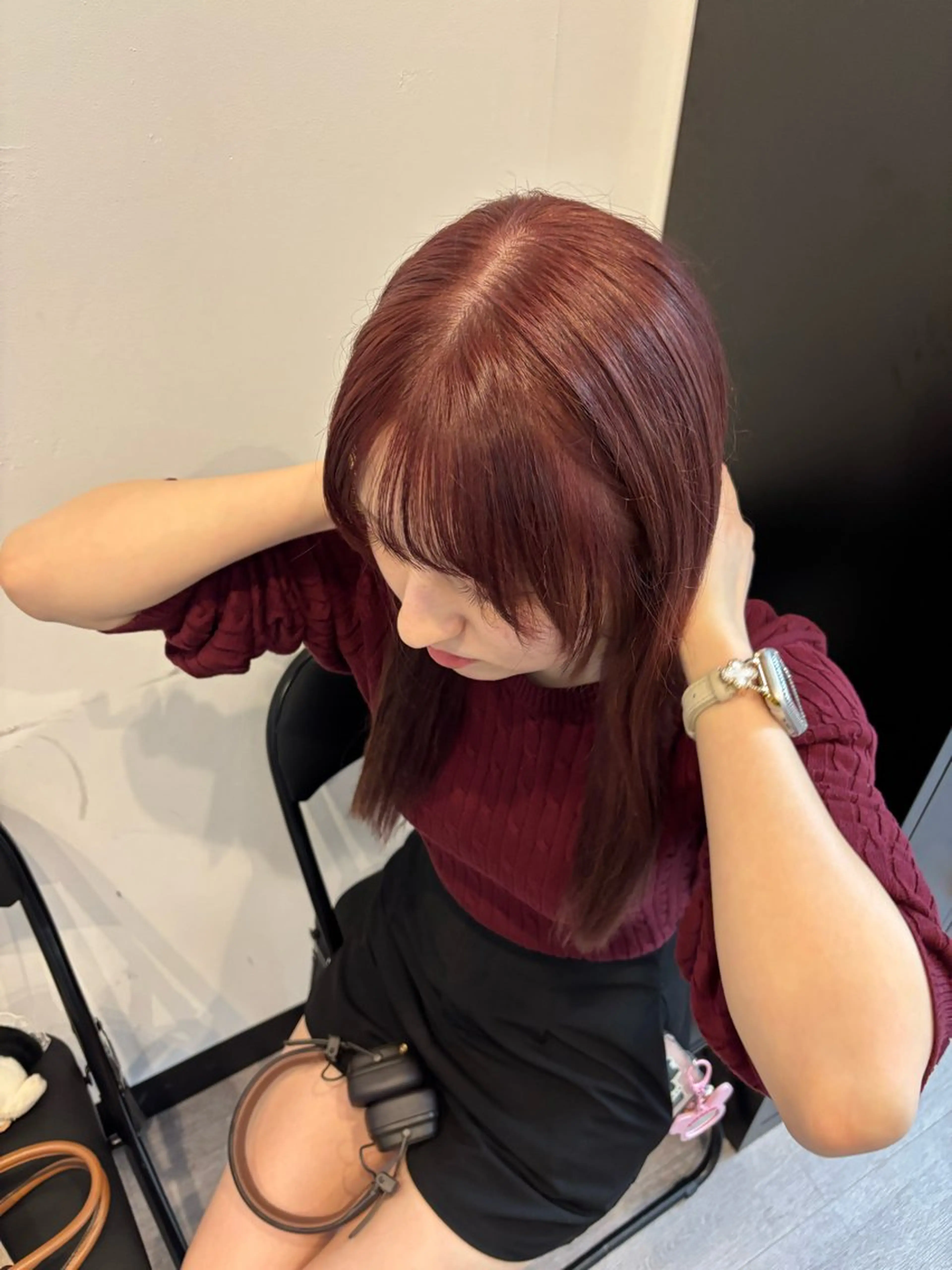 セミロング パつっとボブ 🌸みおのヘアスタイル