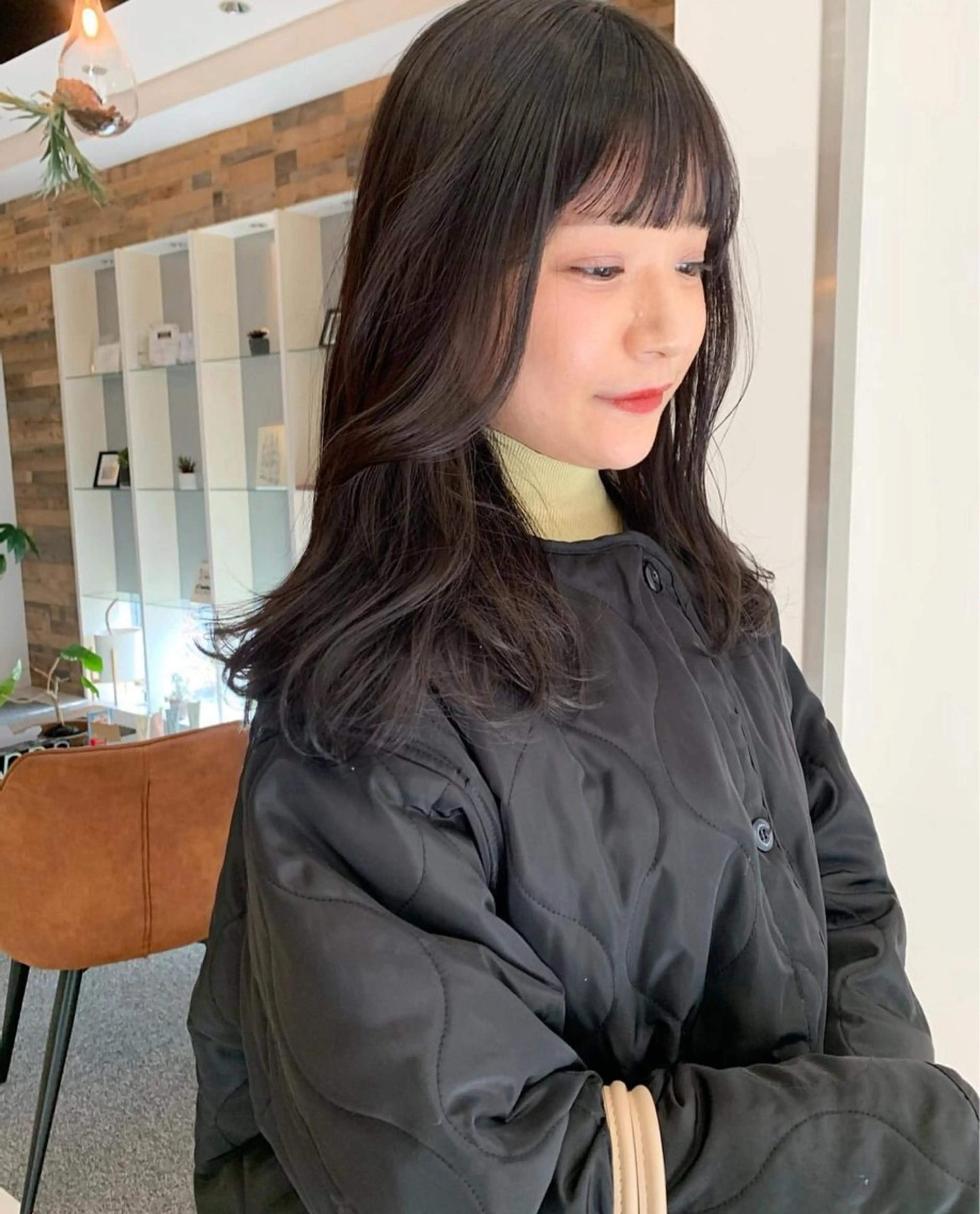 ロング ヘアカラー トリートメント ハイトーン/ 髪質改善/ヒロタリカのヘアスタイル