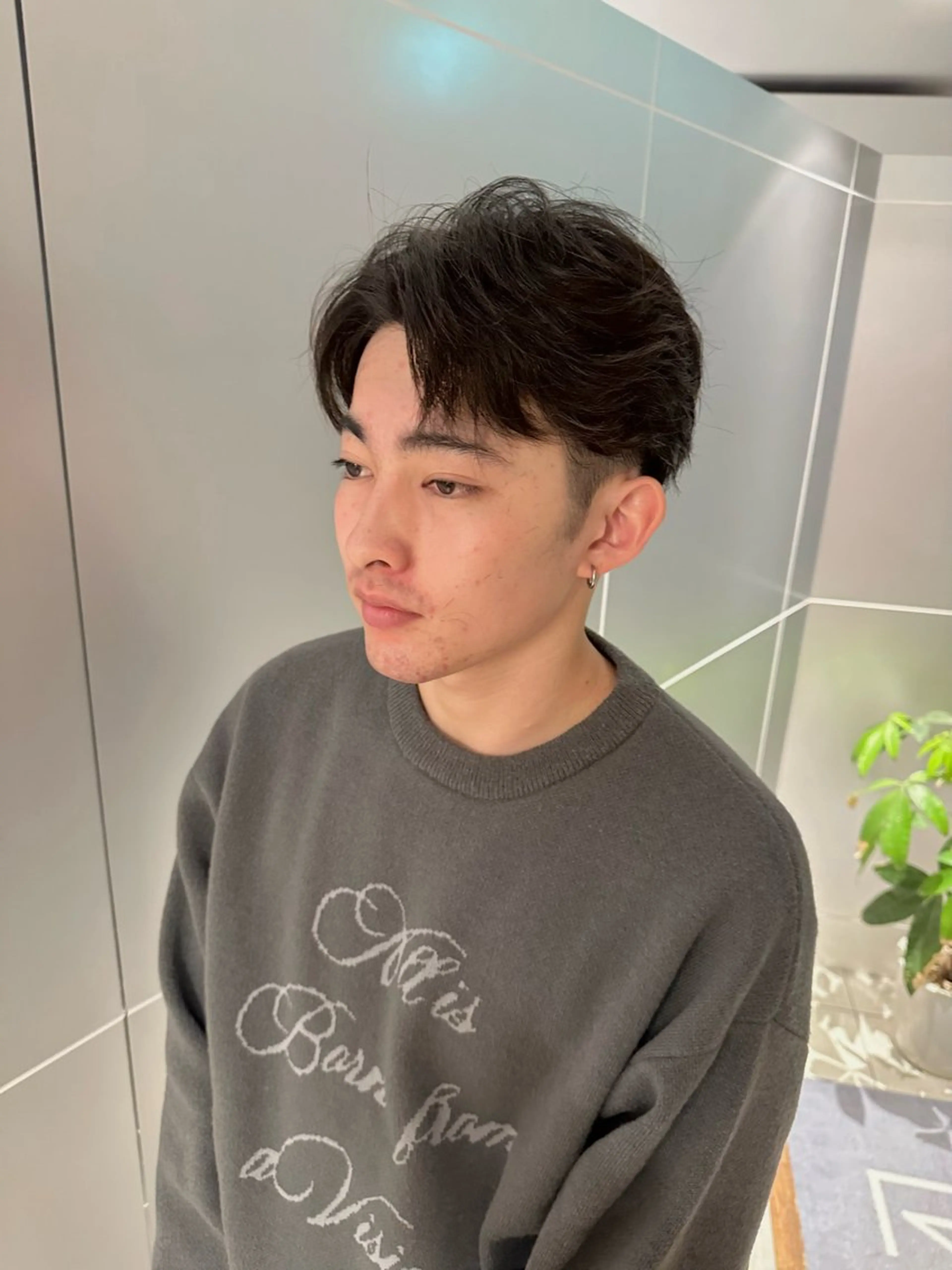 ショート メンズ 🔥メンズ特化/ パーマ＆カット🌀のヘアスタイル