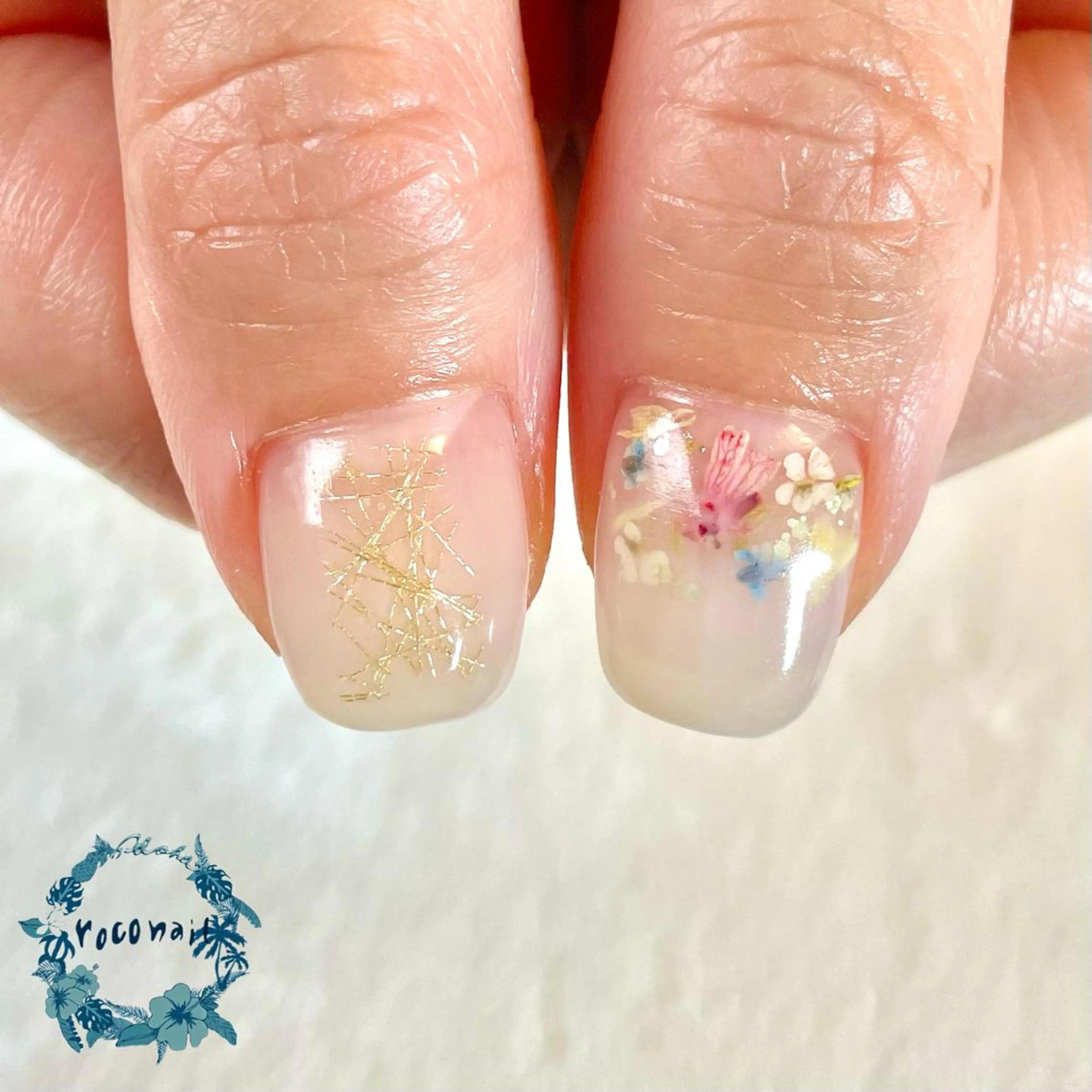 ネイル ハンドネイル roconail ヒロコのネイルデザイン