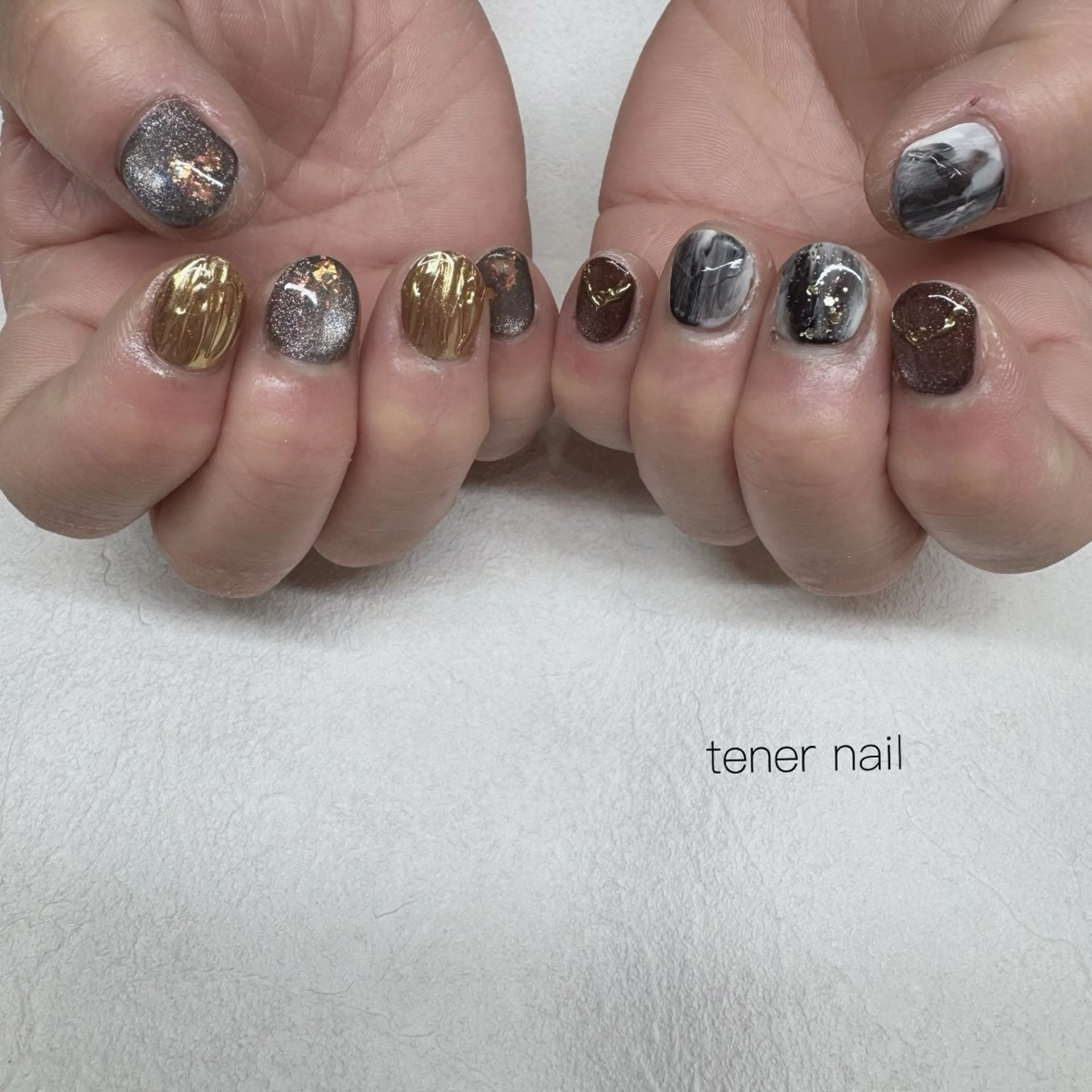 ネイル ニュアンスネイル ハンドネイル テネルネイル tener nailのネイルデザイン