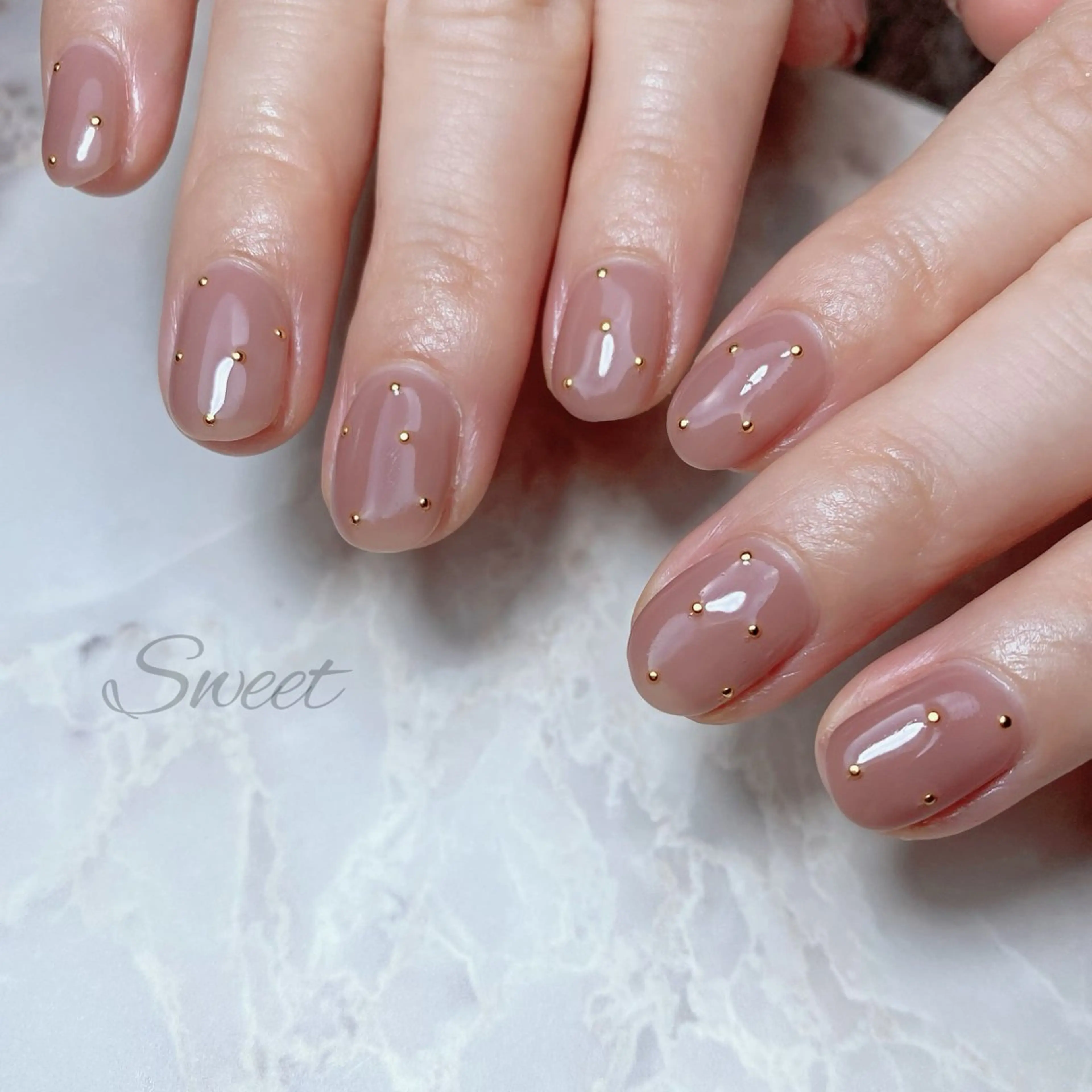 ネイル sweet 仲野陽子のネイルデザイン