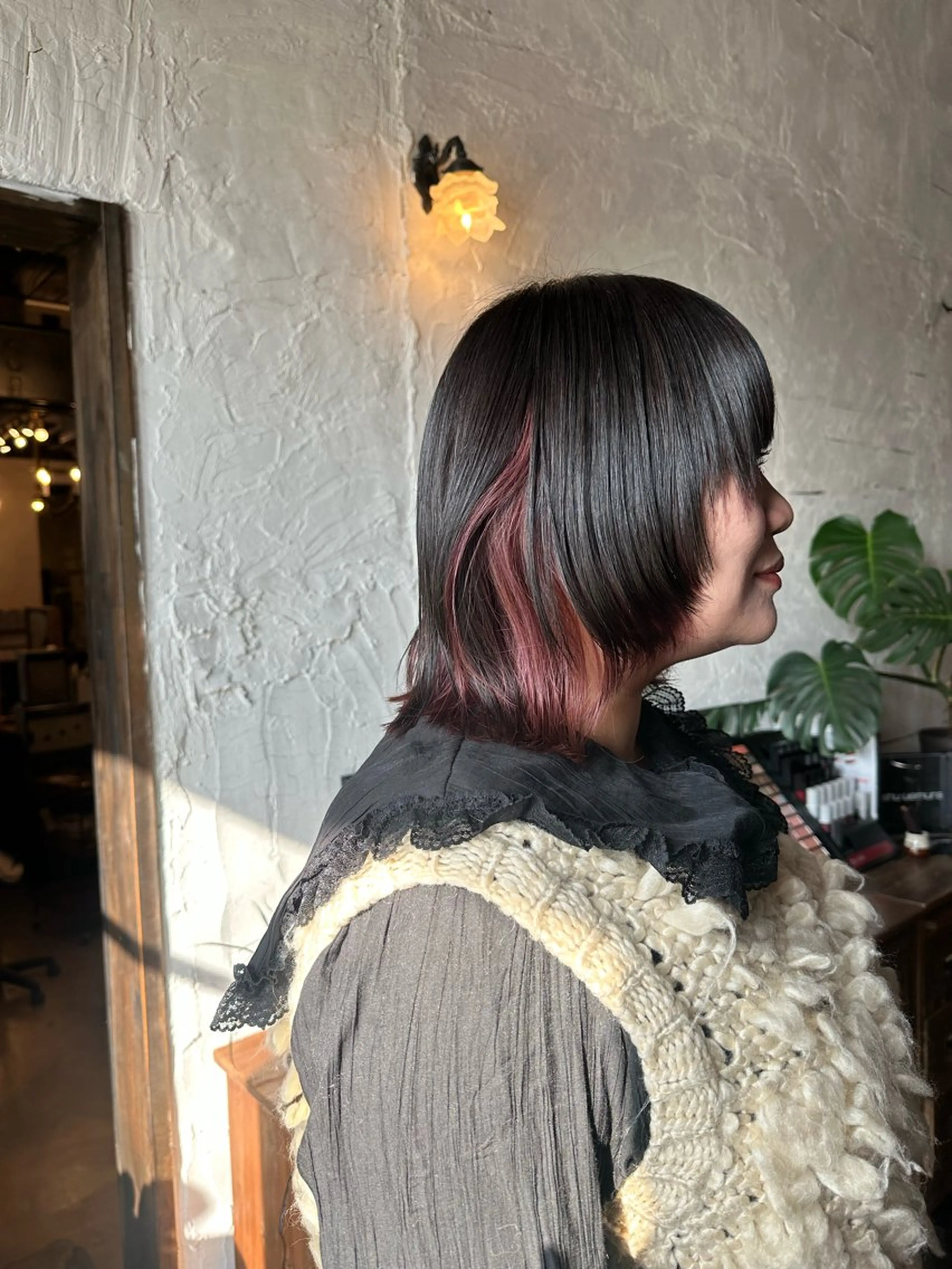 ミディアム カラー ベージュカラー ピンクカラー 🦖ノザワ リンカ🦖のヘアスタイル