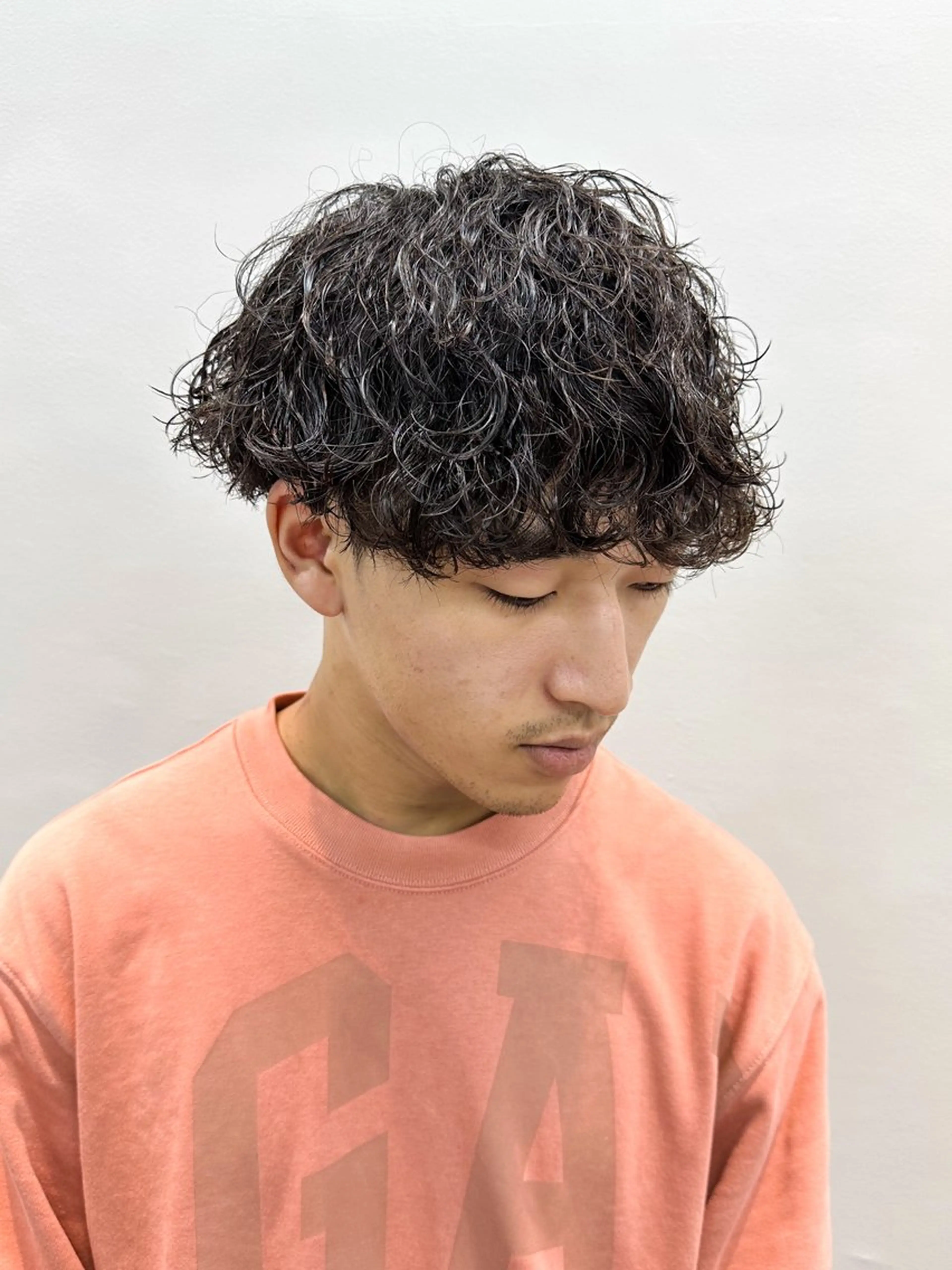 ショート パーマ メンズ メンズパーマ メンズ特化ryoのヘアスタイル