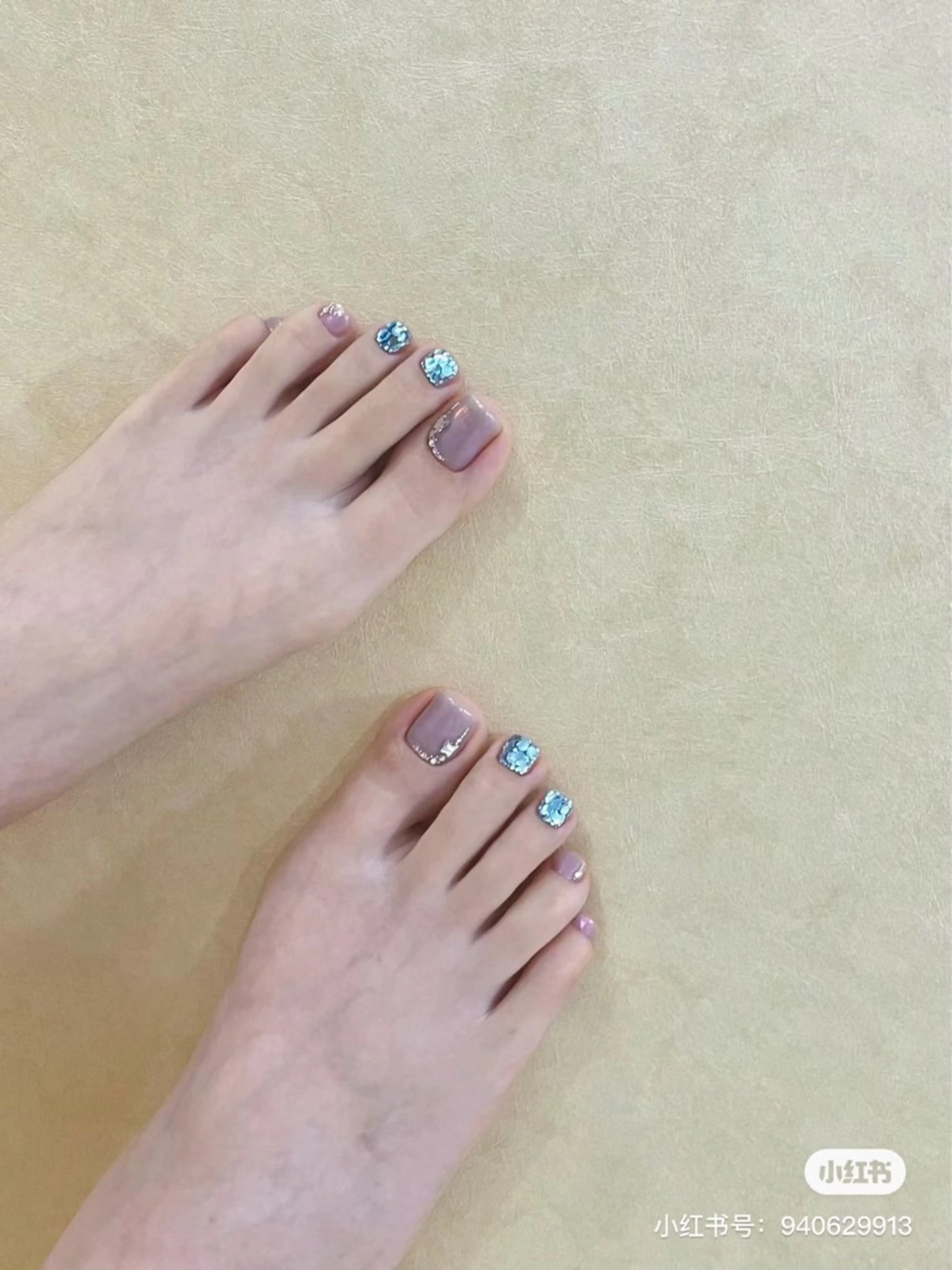 ショート めぐみのネイルサロン スタッフ練習のネイルデザイン