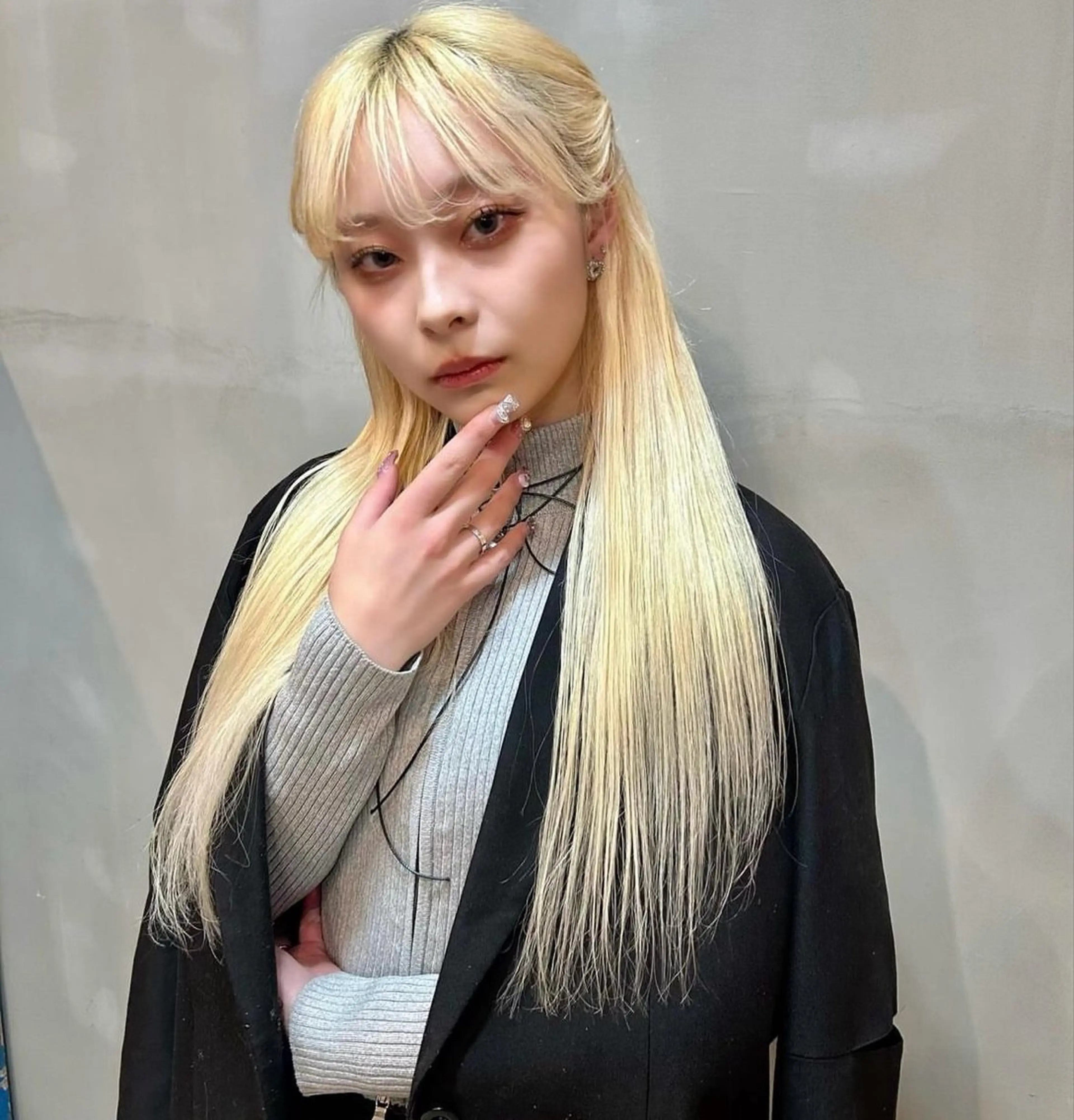 ロング ブリーチ/ハイトーン /心斎橋/カノンのヘアスタイル