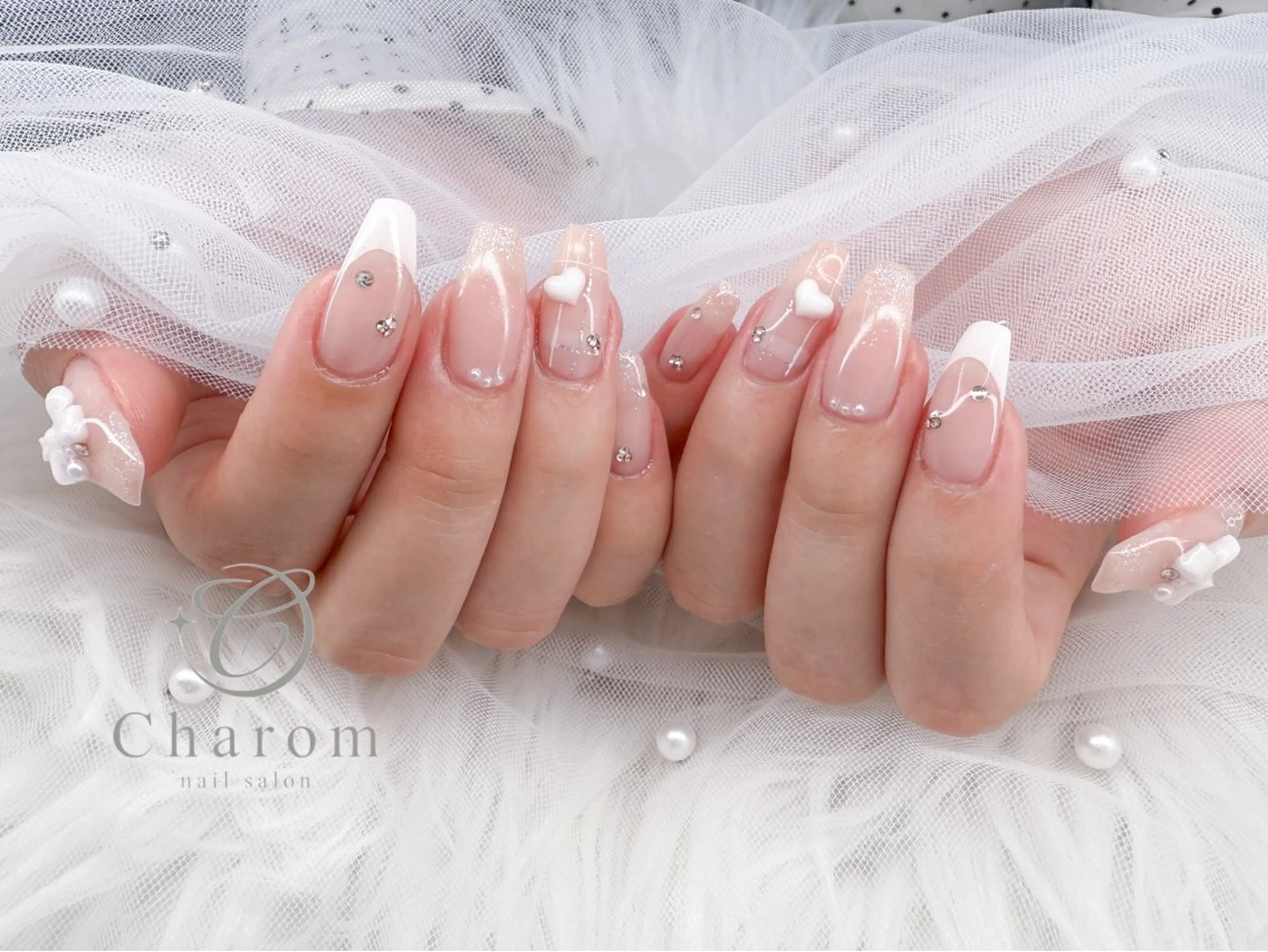ロング ハンドネイル Takakura Harukaのネイルデザイン