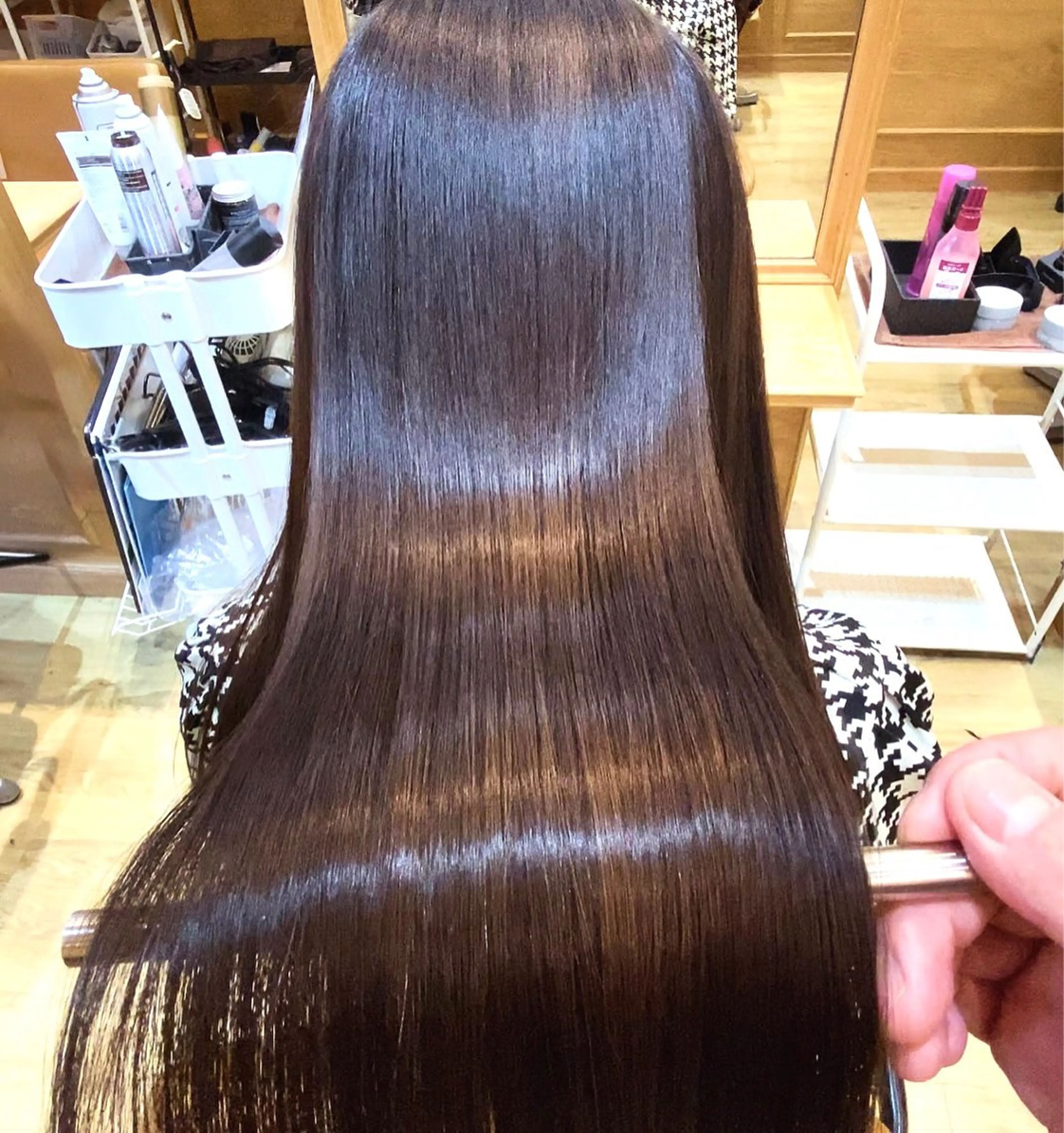 ロング 髪質改善 トリートメント カット トリートメント 千 田のヘアスタイル