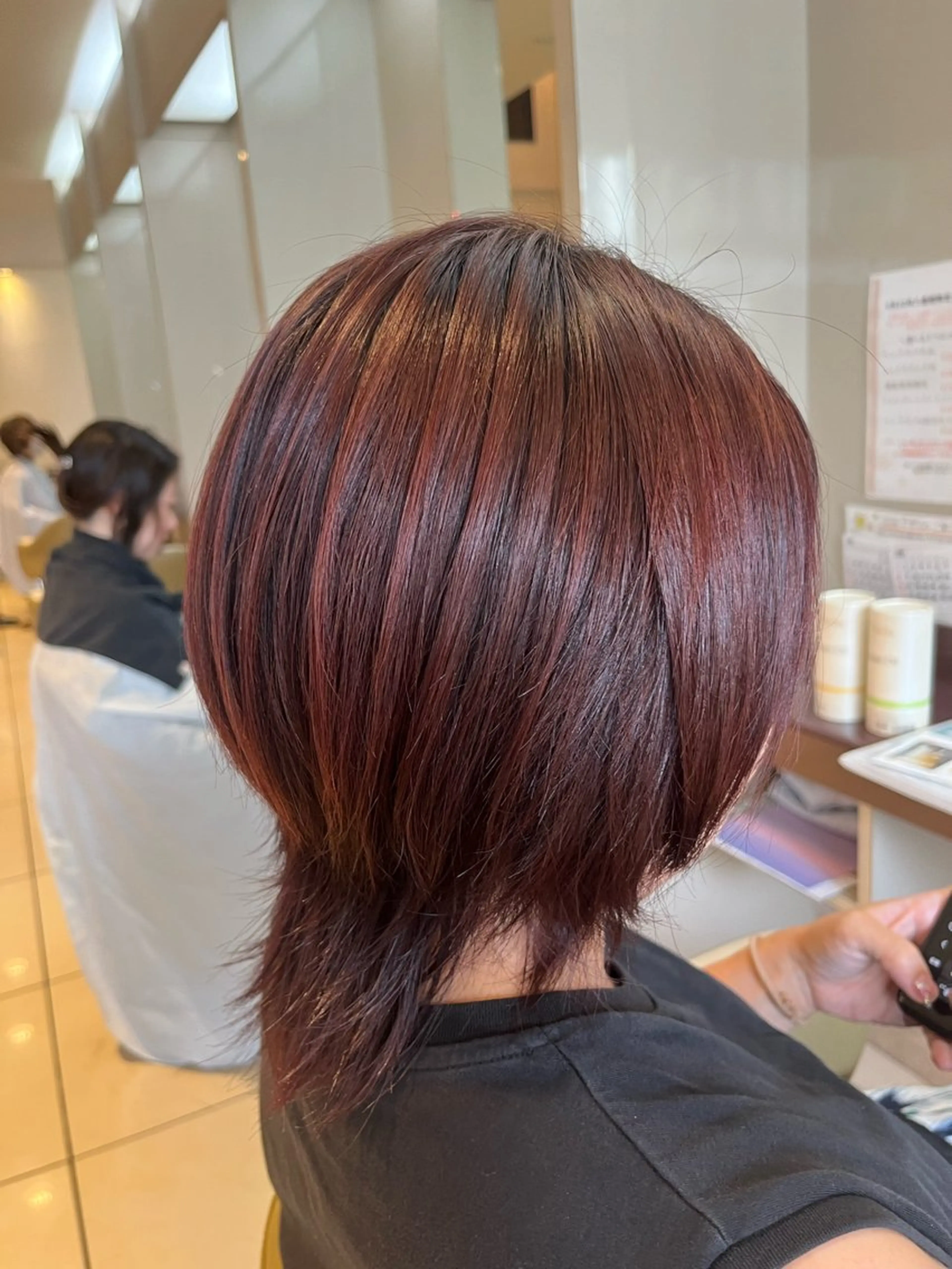 リタッチカラー （2~3cm以内）◎白髪染め おしゃれ染め対応可能◎ ブリーチ毛不可の写真