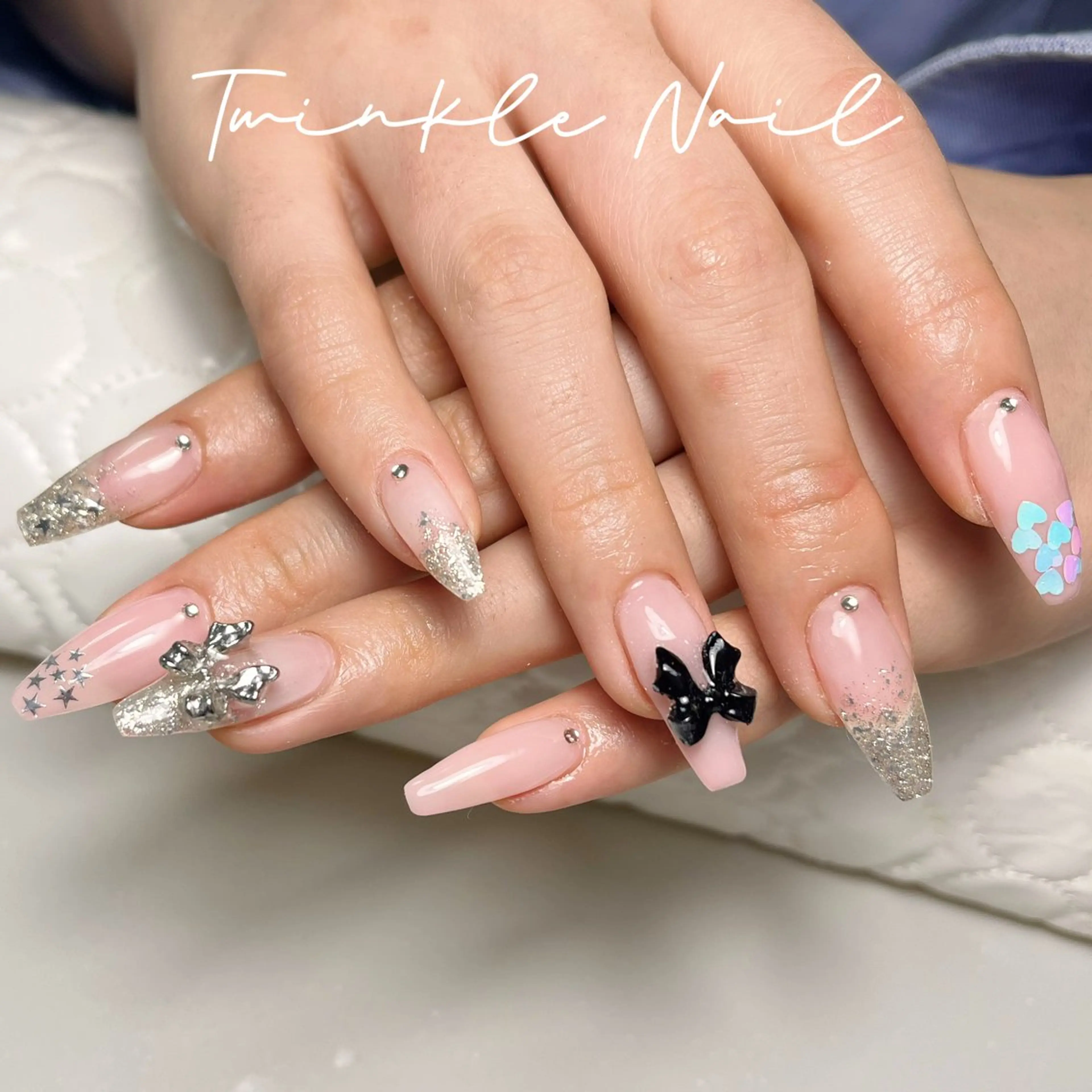 ネイル ハンドネイル Twinkle Nail Kuboのネイルデザイン