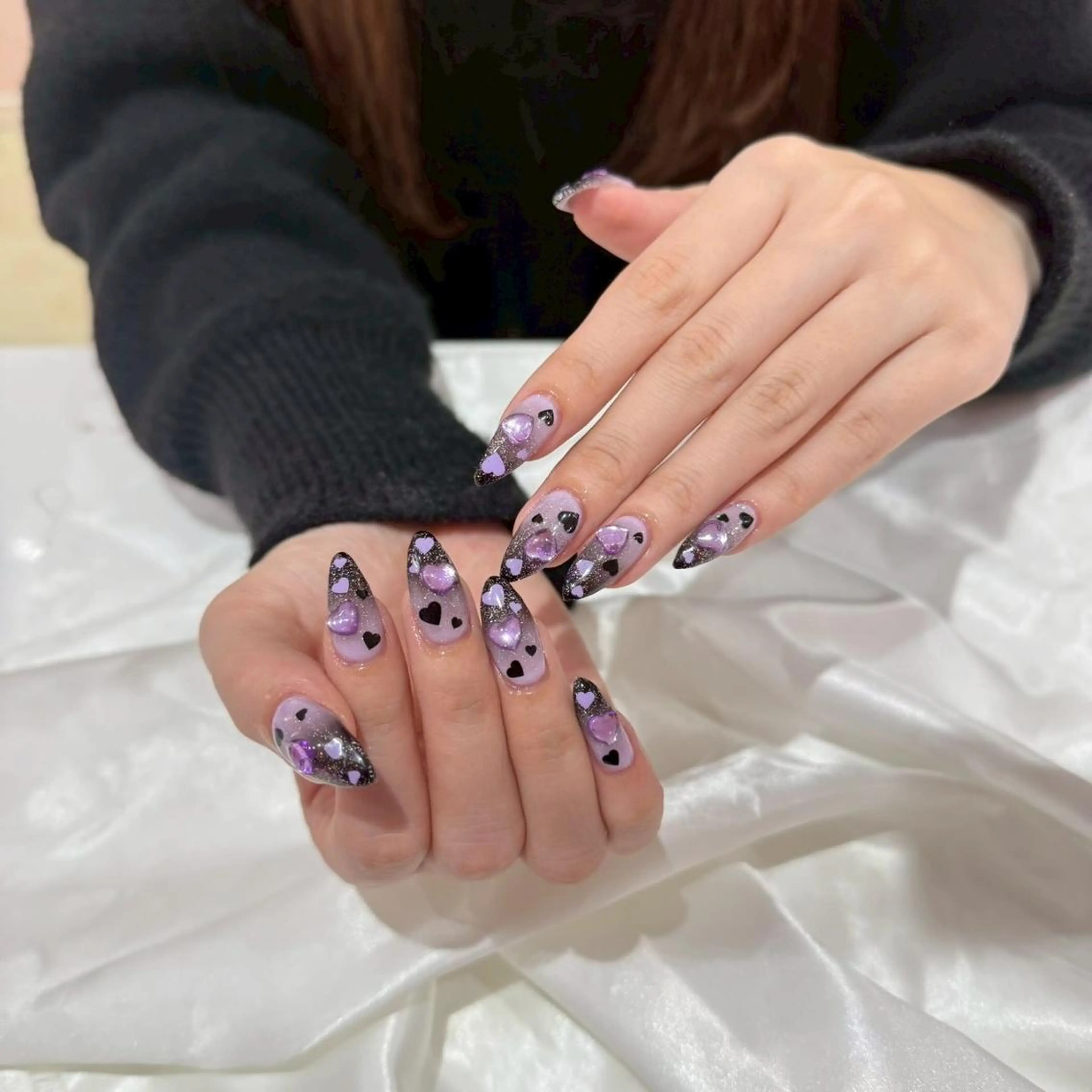 ミディアム ハンドネイル Ashliy大宮♡ アシュリーのネイルデザイン