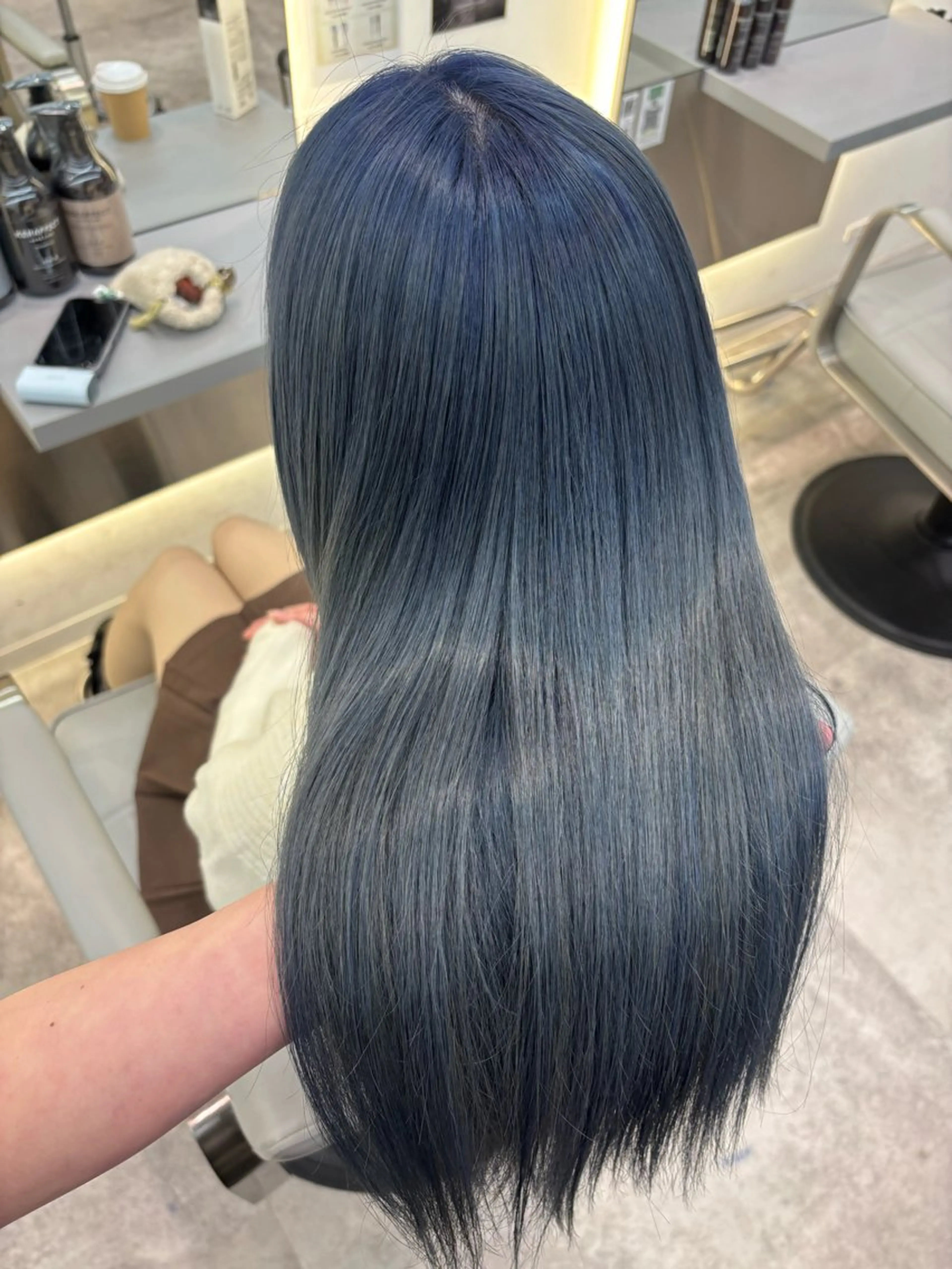 セミロング ヘアカラー ALLY所属・🫧透明感カラー🫧 AYANAのヘアスタイル