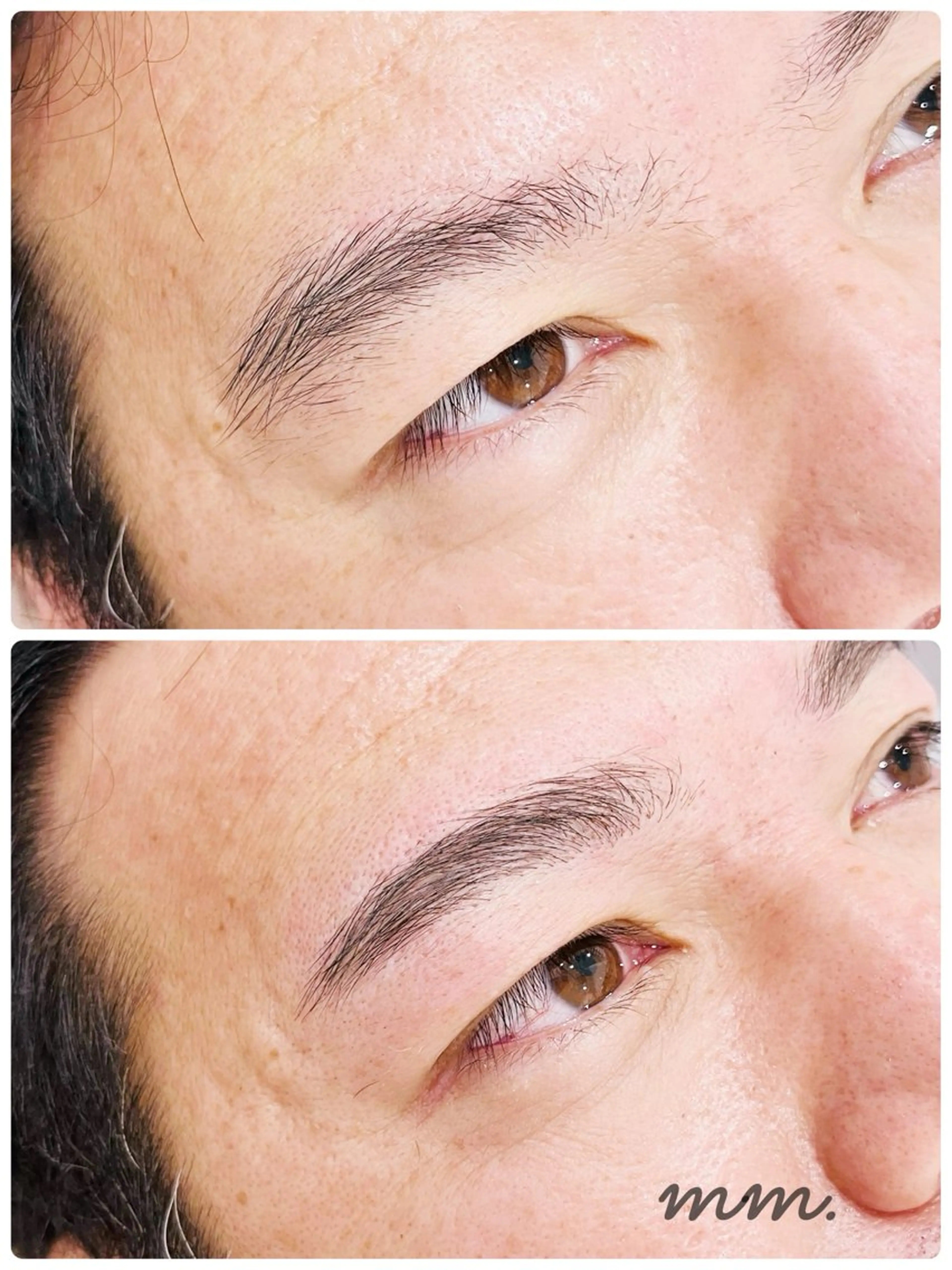 メンズ アイブロウ mm. 大宮💎 tomoのマツエク・マツパデザイン
