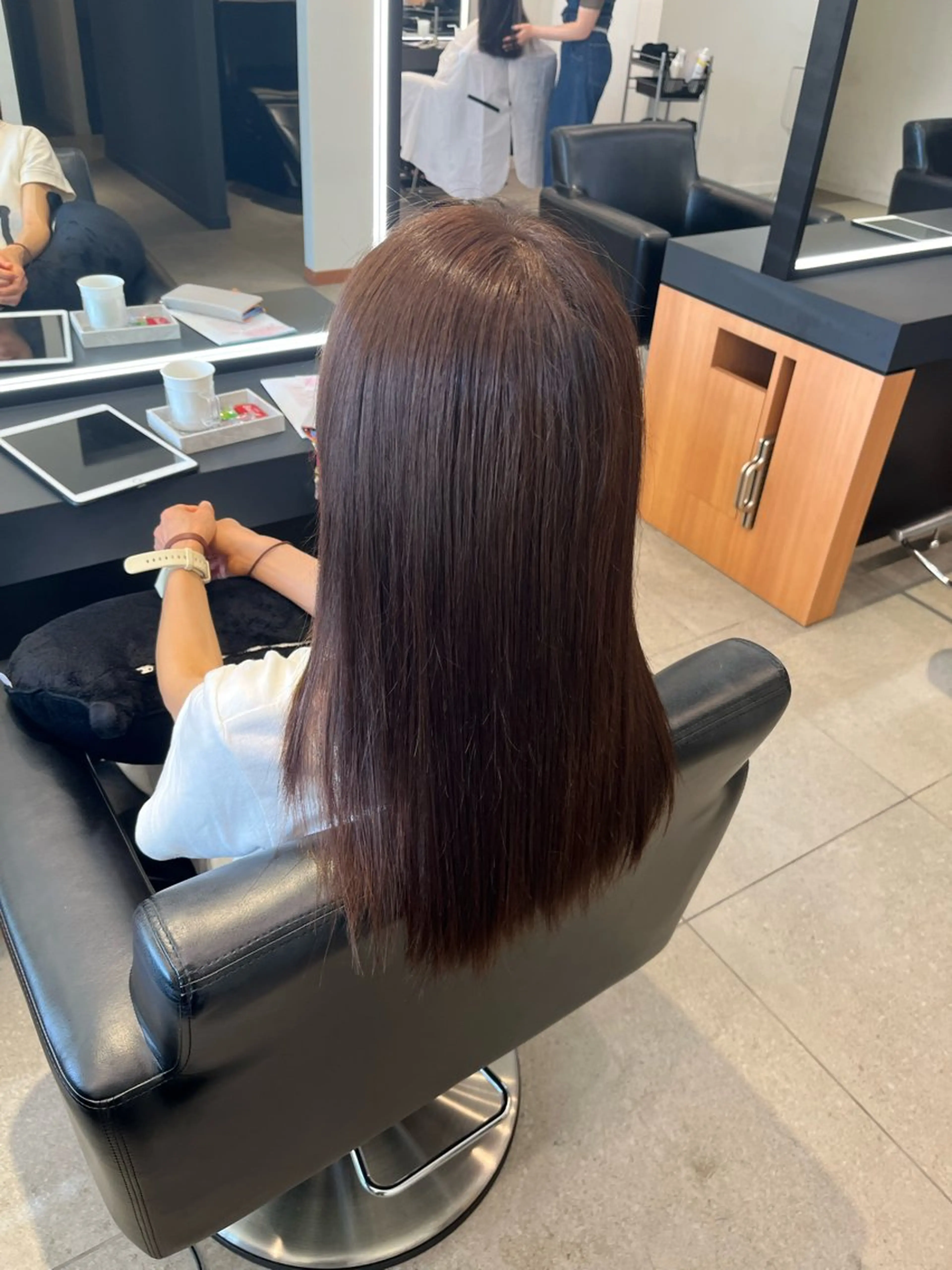 ロング カラー ブラウンカラー ERII /伏見 カットモデル募集中！のヘアスタイル