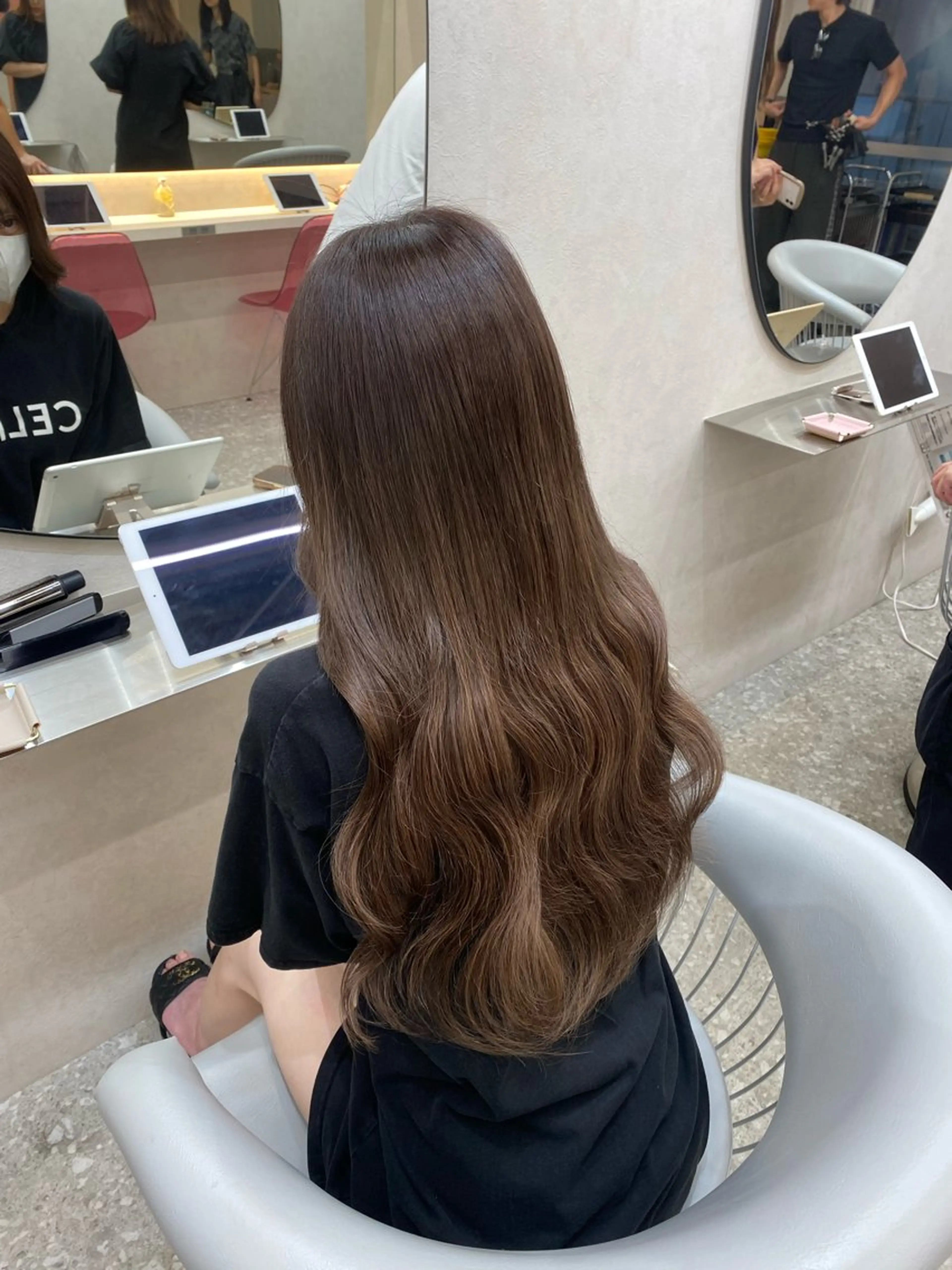 【💎秒でかわいいロングヘアに】🫧ワンカラー＋シールエクステ80本🫧の写真
