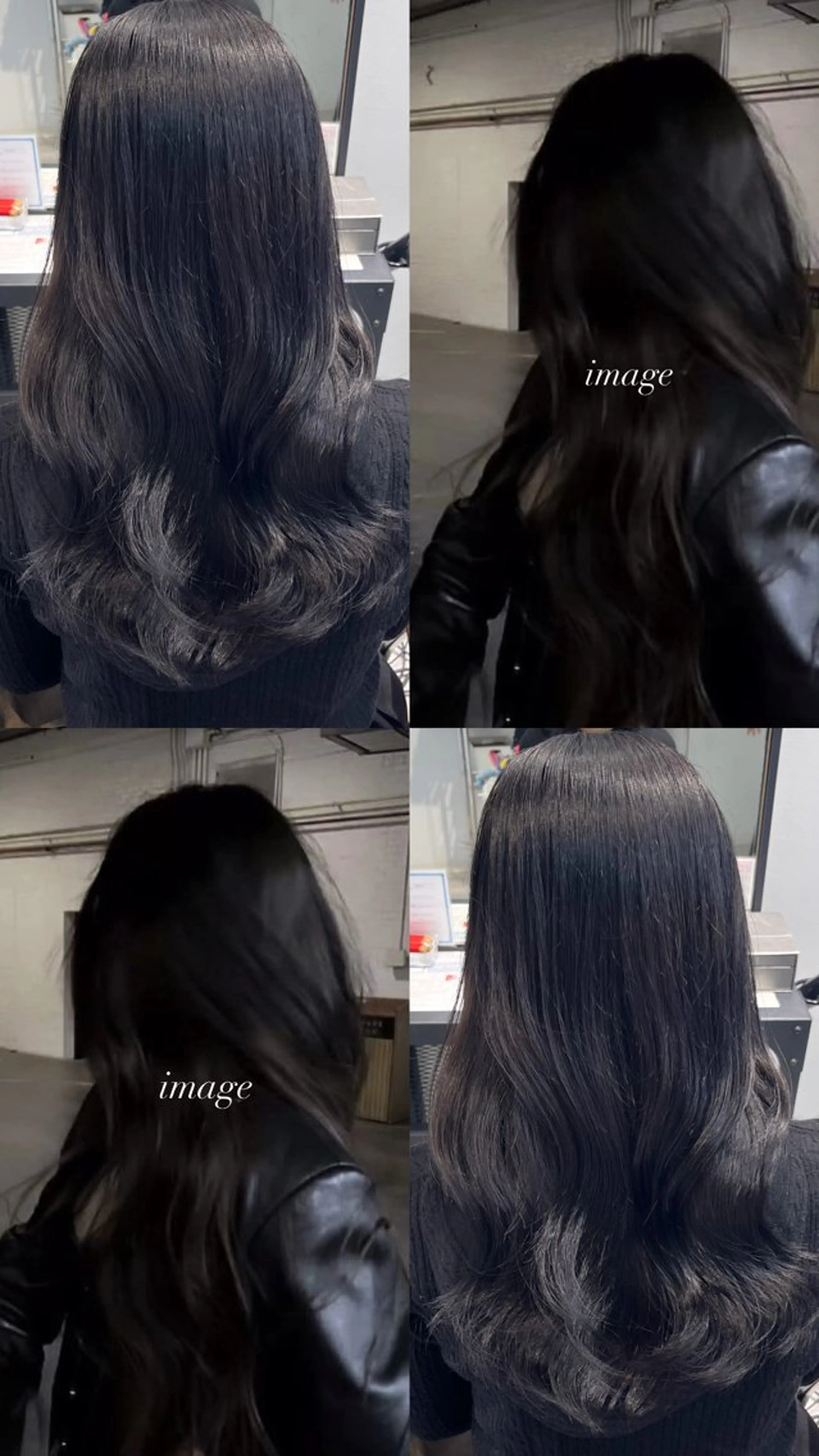 ロング カラー 透明感カラー 伸ばしかけ 縮毛矯正 ヘアカラー ❤︎ miho ❤︎ 大阪梅田のヘアスタイル