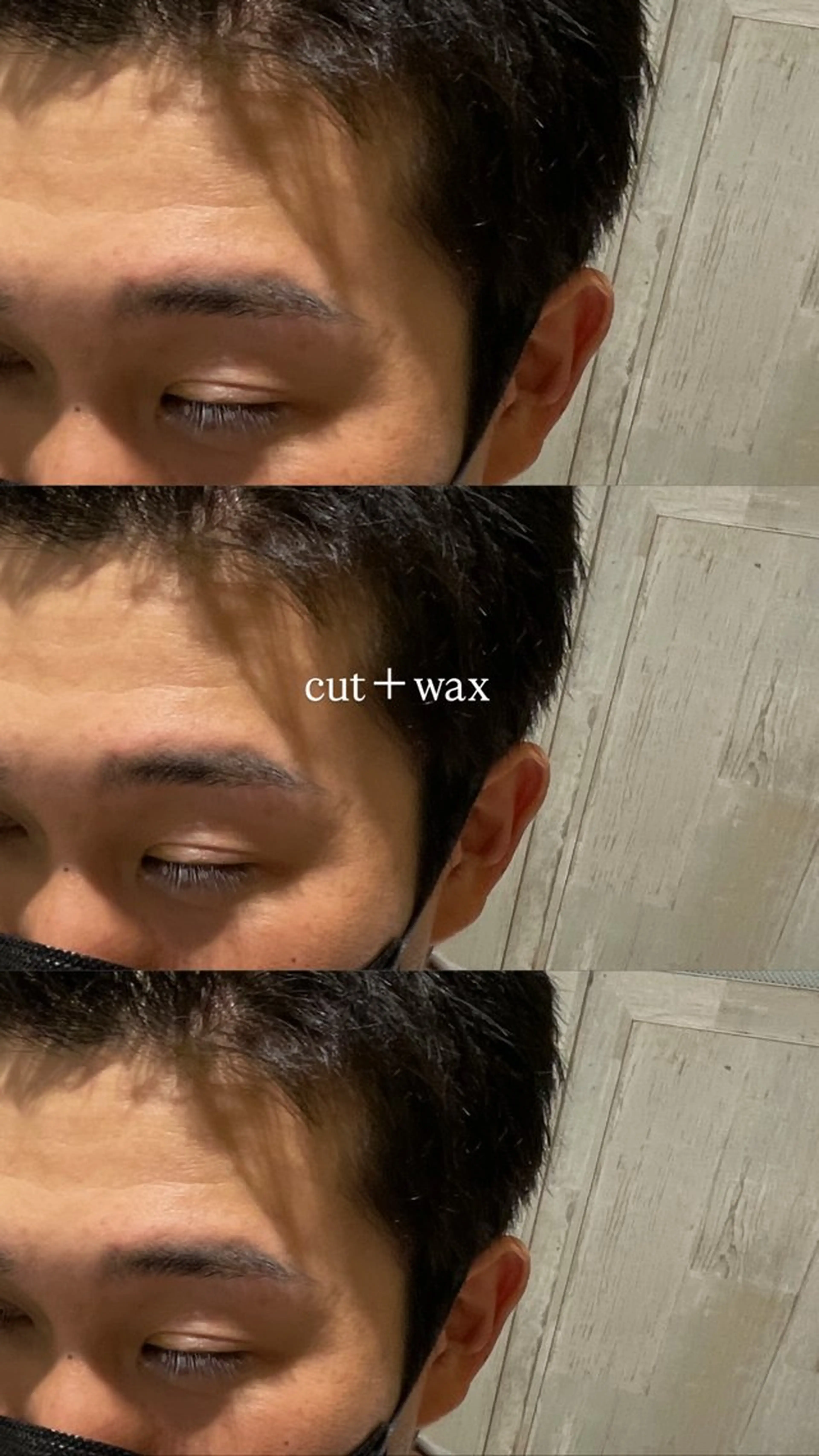 メンズ アイブロウ カット 🖤sumire🖤 メンズアイブロウのヘアスタイル