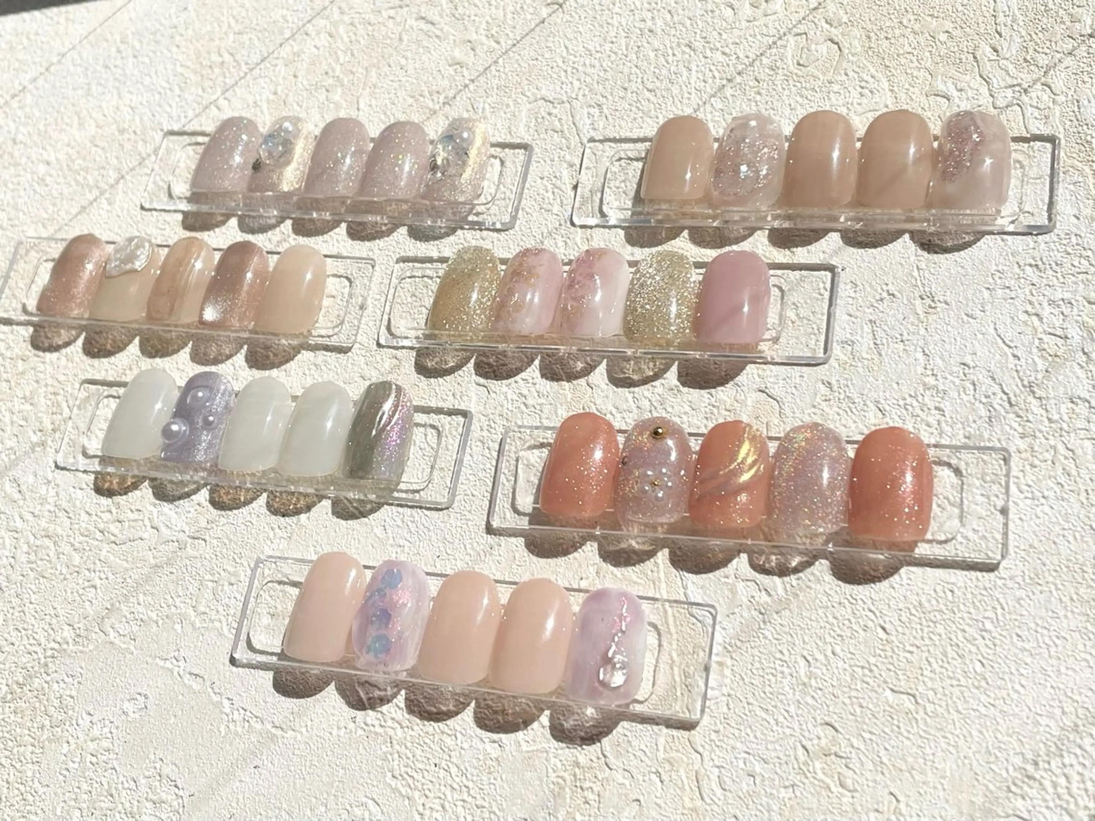 ネイル ニュアンスネイル シンプルネイル ETE LUNA NAILのネイルデザイン