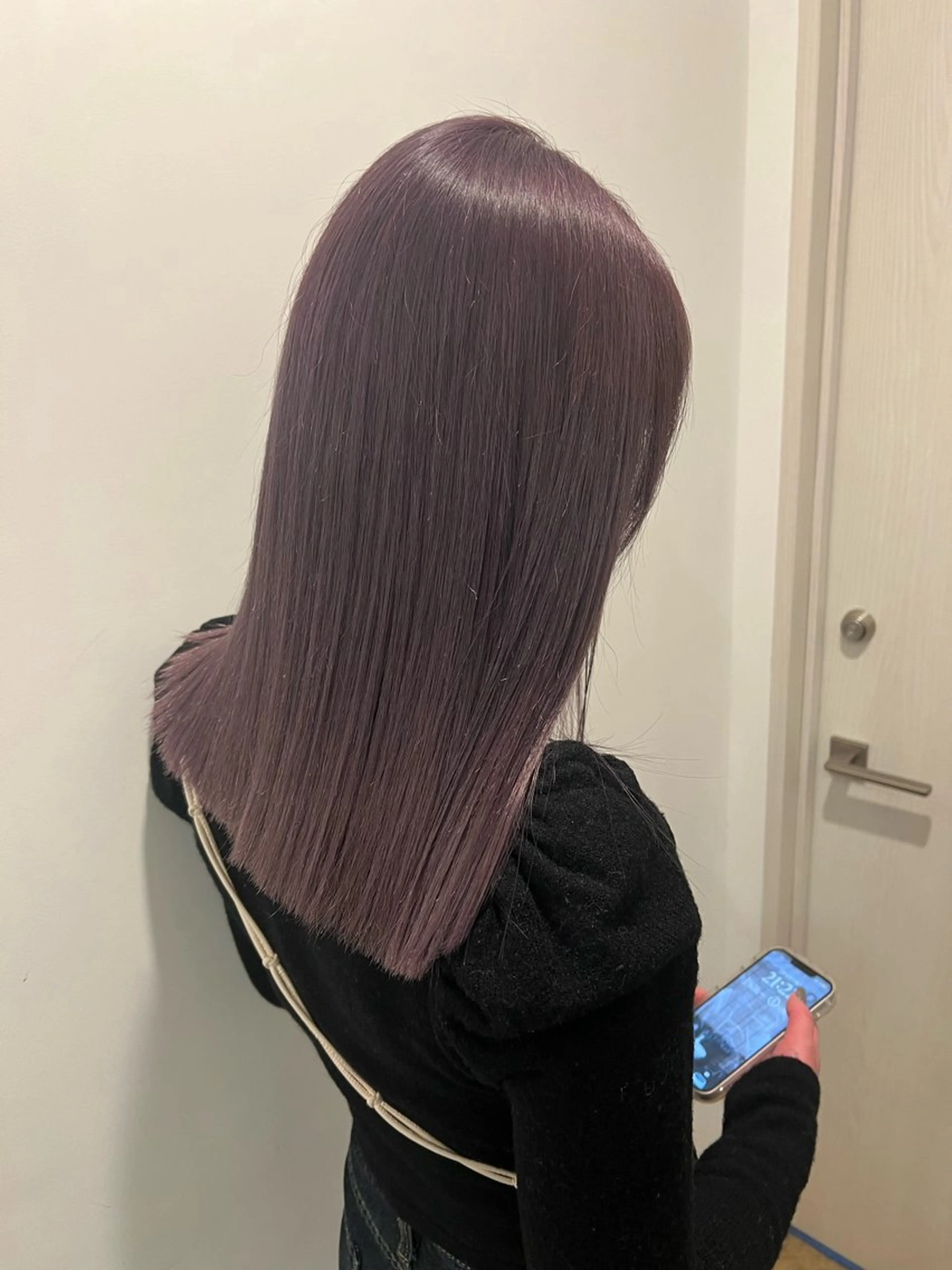 セミロング カラー カット ヘアカラー トリートメント 宮内大輔 /髪質改善/艶カラーのヘアスタイル