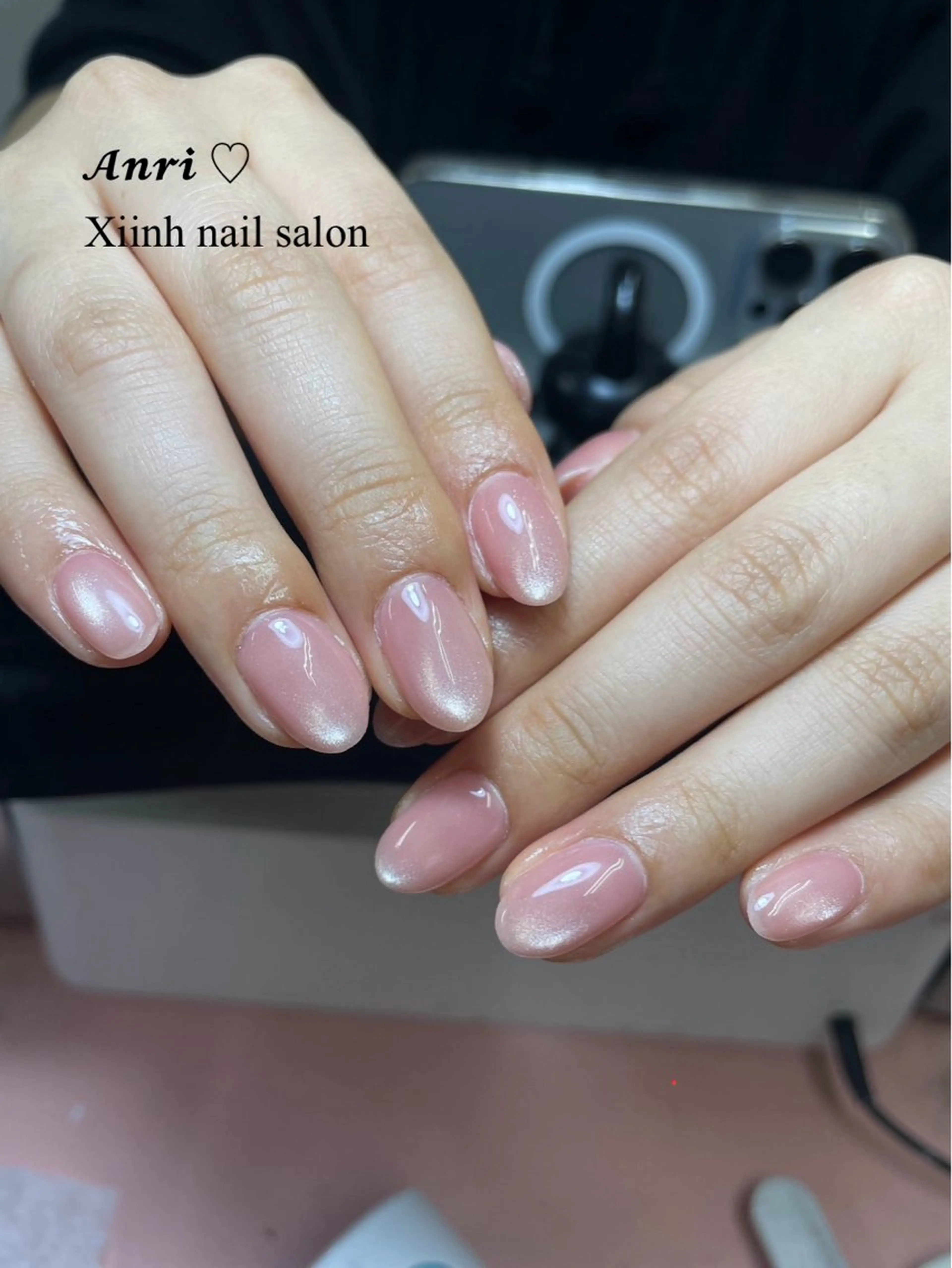 ネイル チークネイル 長さ出し フットネイル ジェルネイル 卒業式 𝓐𝓷𝓻𝓲 XiinhNailのネイルデザイン