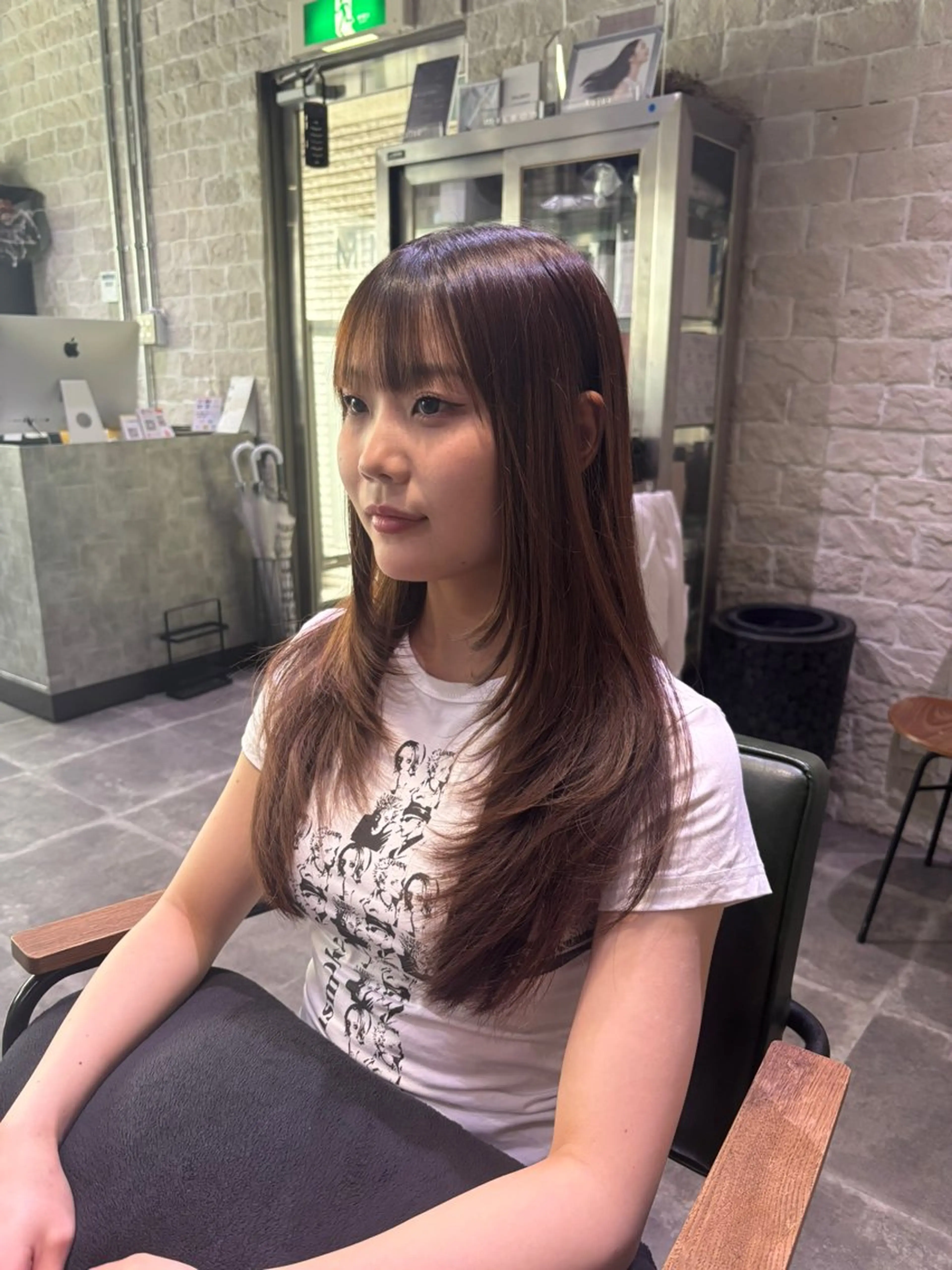 カラー カット ヘアカラー AYANE 韓国ヘア /レイヤーカットのヘアスタイル