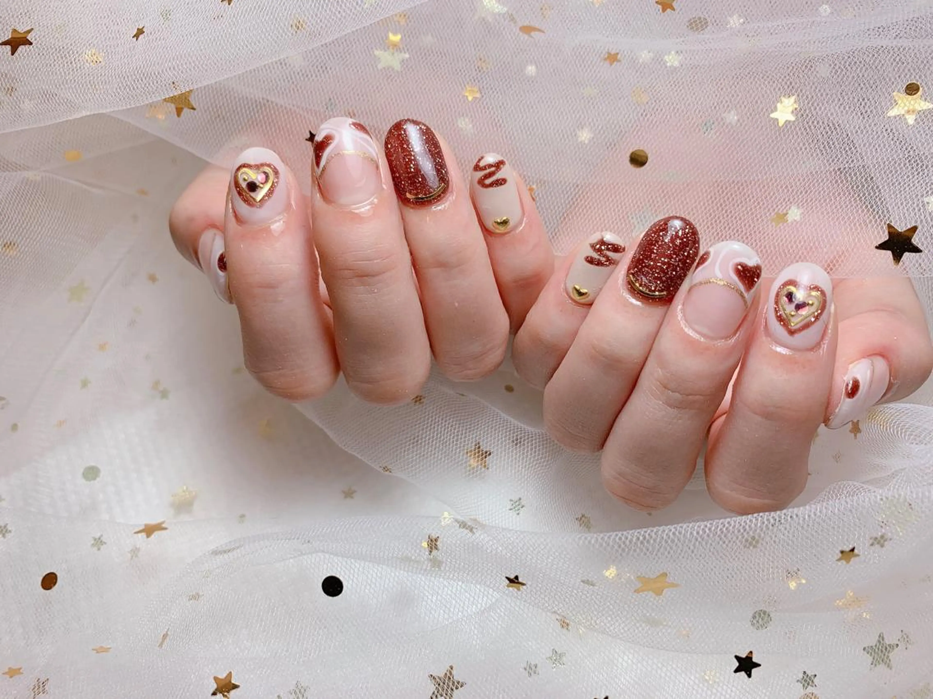 ネイル MiKi Nai池袋 長さだし得意のネイルデザイン