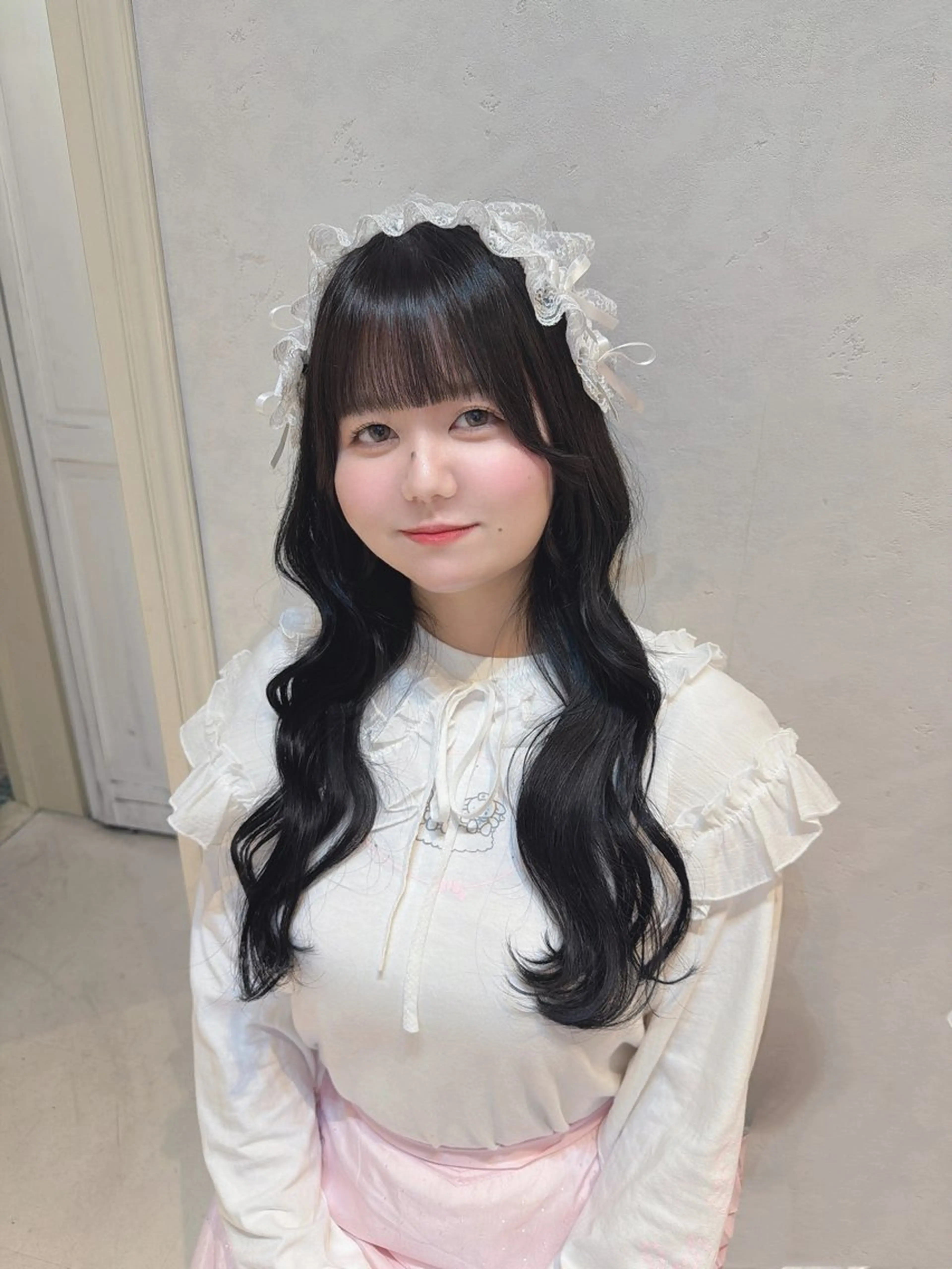 ロング カラー ヘアカラー ハイトーン/アレンジ かなで⊹ ࣪ ˖⟡のヘアスタイル