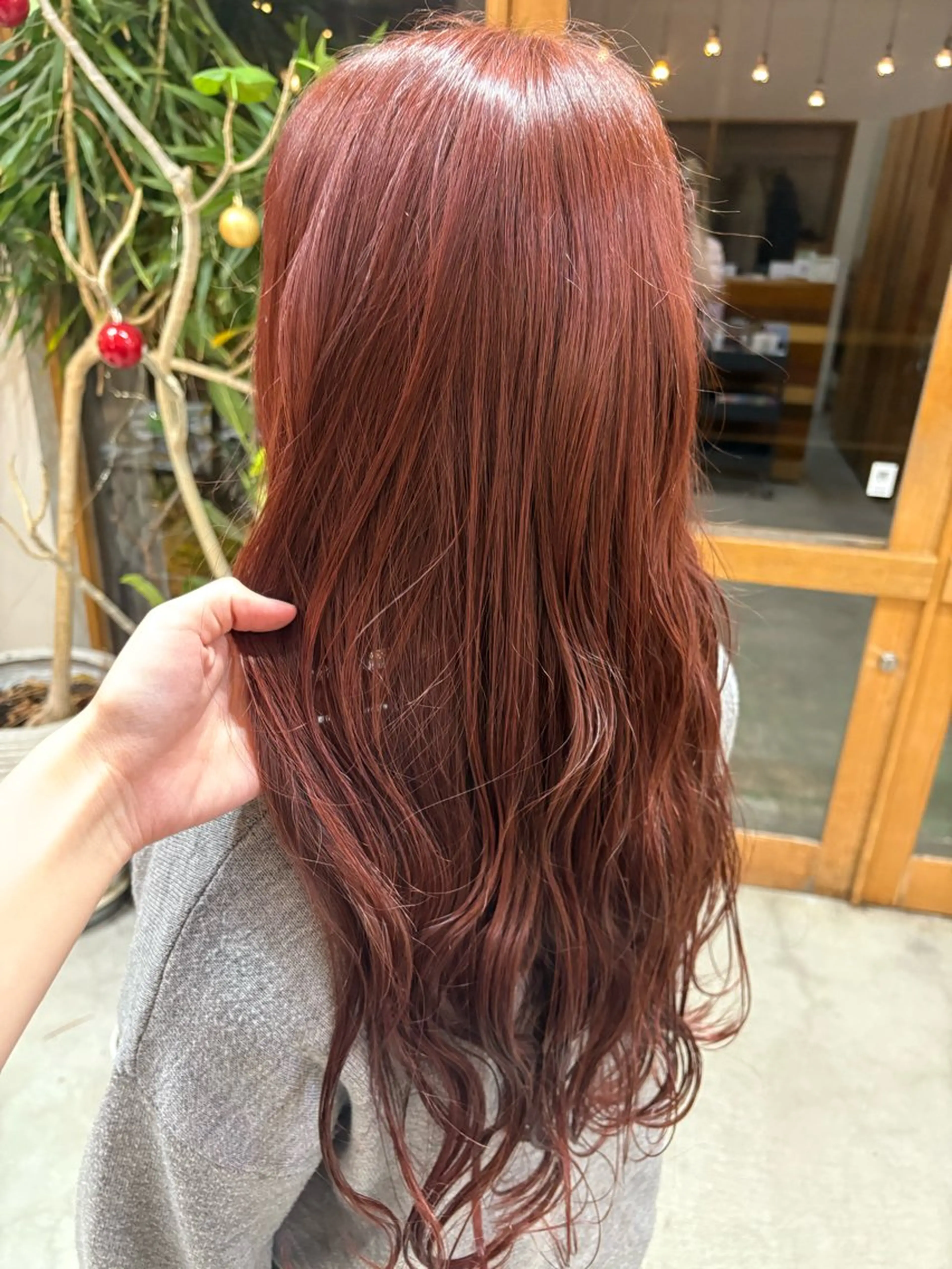 【ワンカラー】ツヤツヤ◎潤いカラー✨️の写真