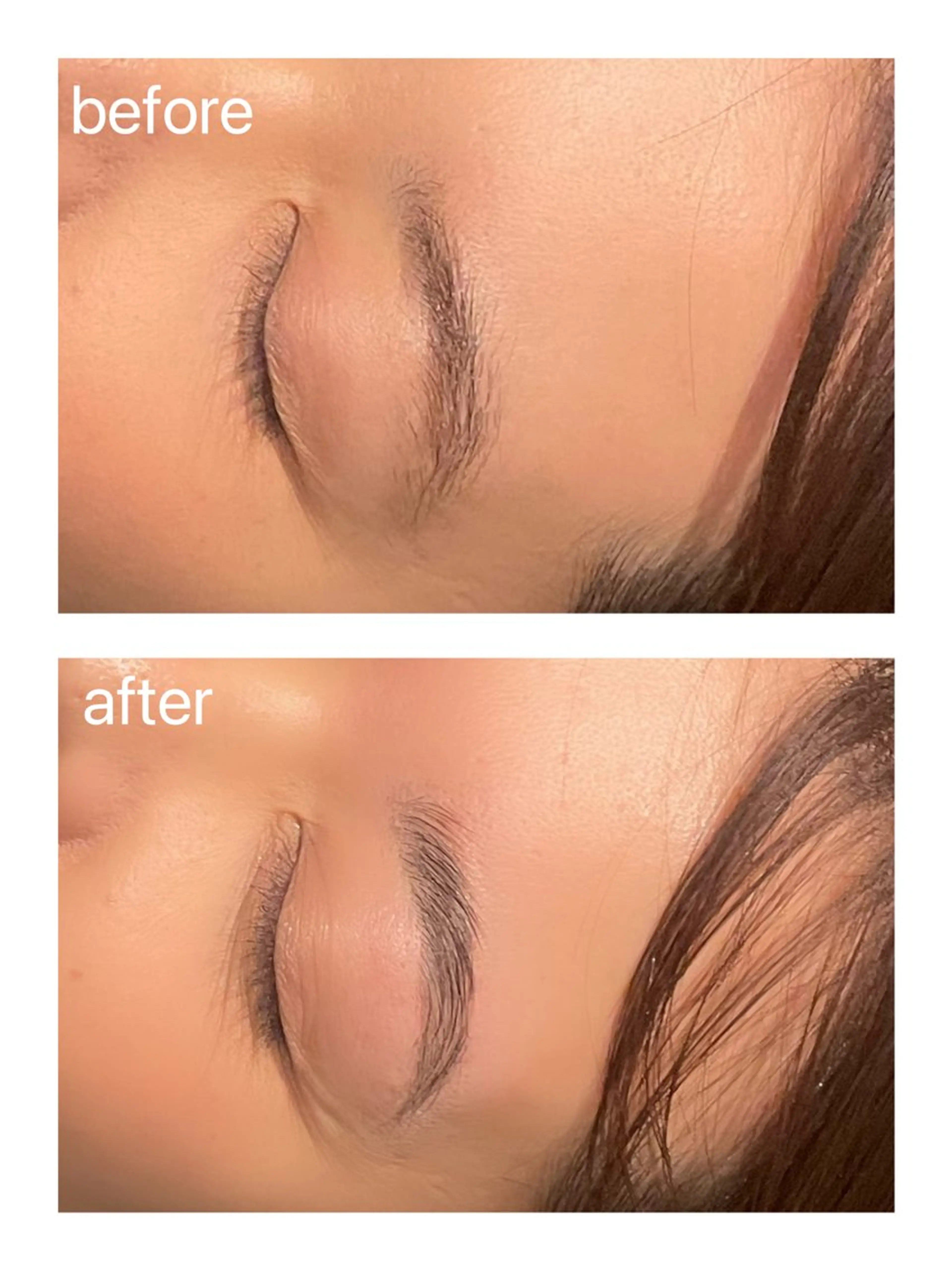 アイブロウ ハリウッドブロウリフト ワックス脱毛 眉カット その他(アイブロウ) 大阪/肥後橋/淀屋橋 ワタナベサキ🪿🤍のヘアスタイル