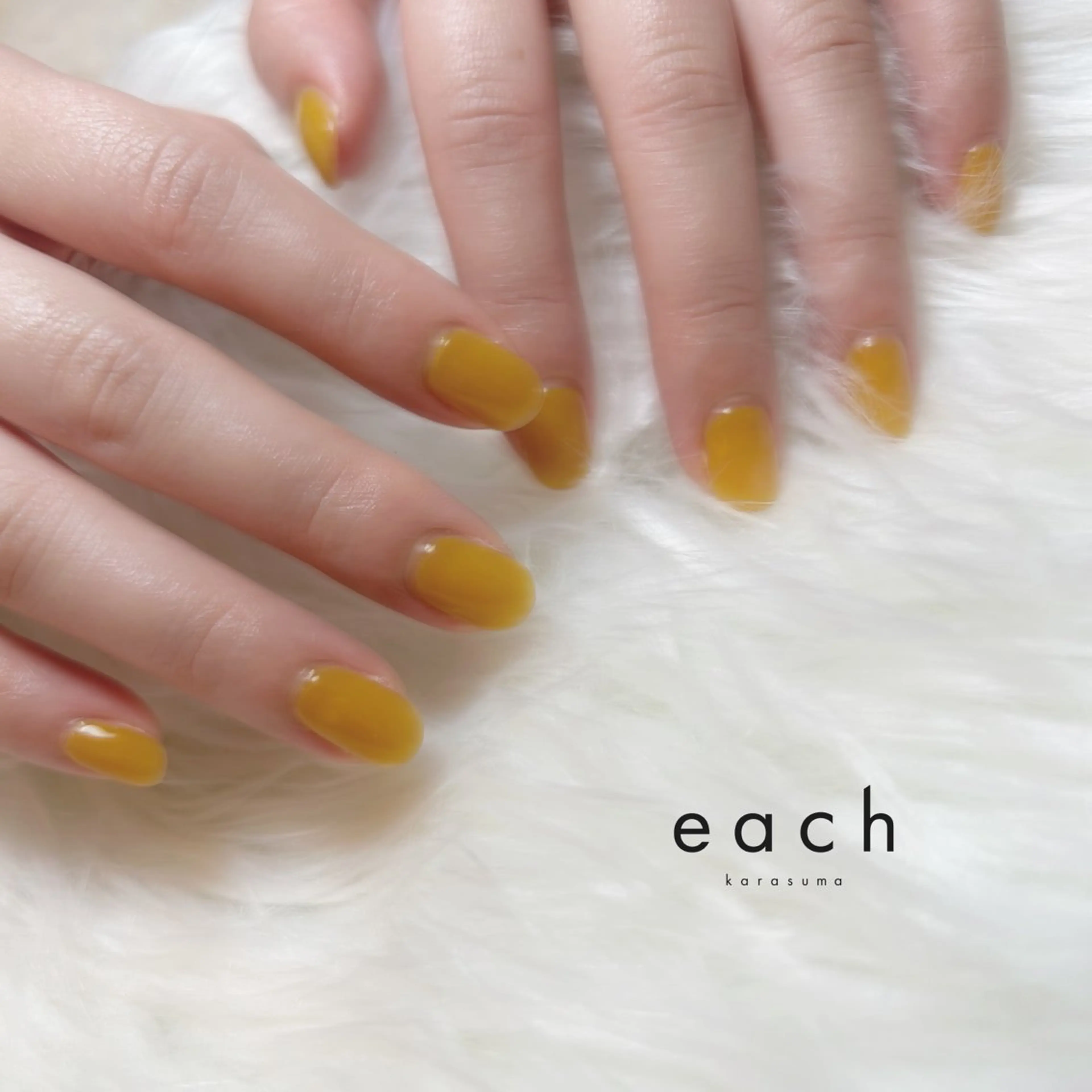 ネイル ワンカラーネイル filon nail所属・filon nail kanako🕊のネイルデザイン