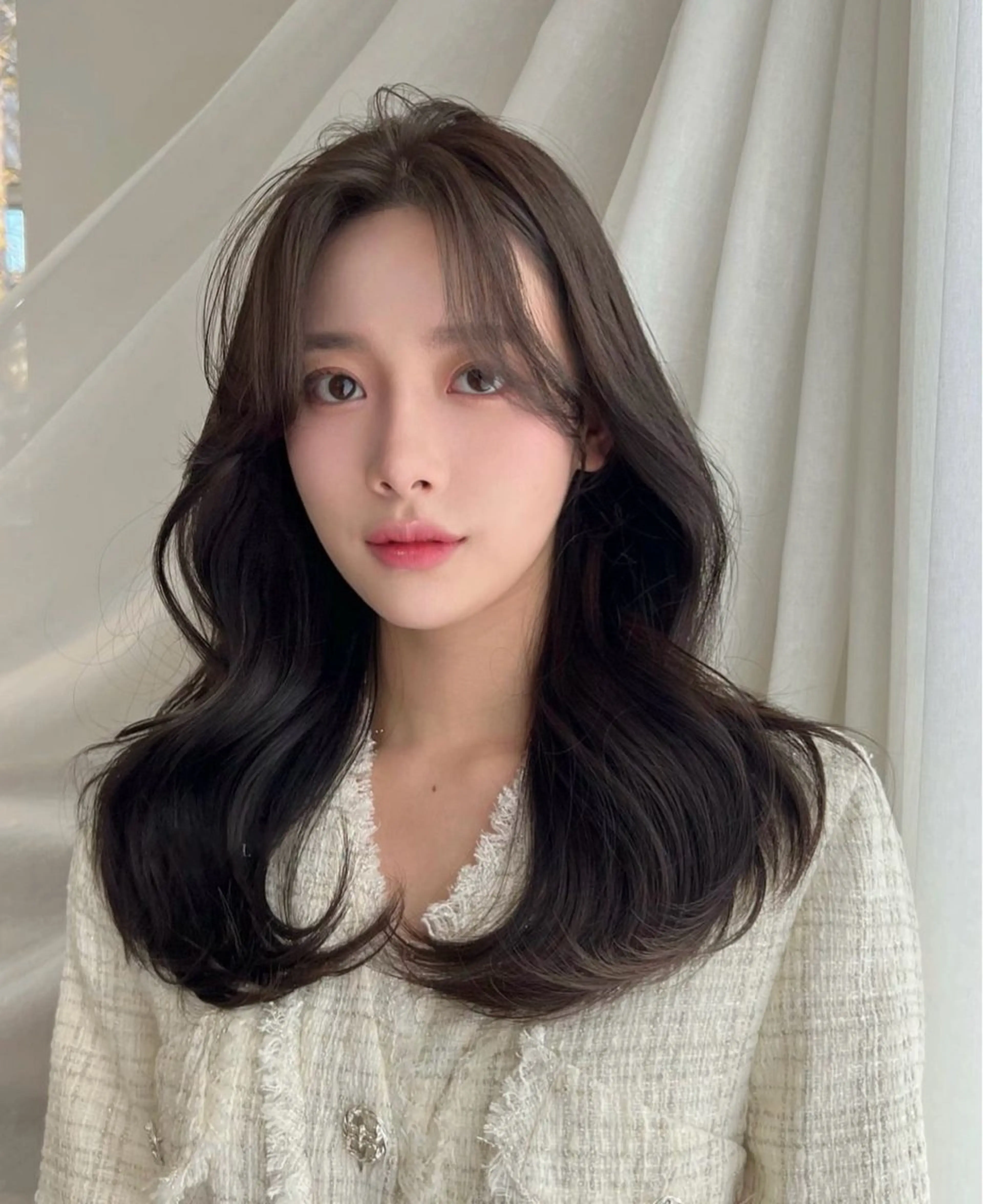 ロング カラー 透明感カラー イルミナカラー 韓国風ヘア レイヤーカット 似合わせカット カット トリートメント 店長 こうすけのヘアスタイル