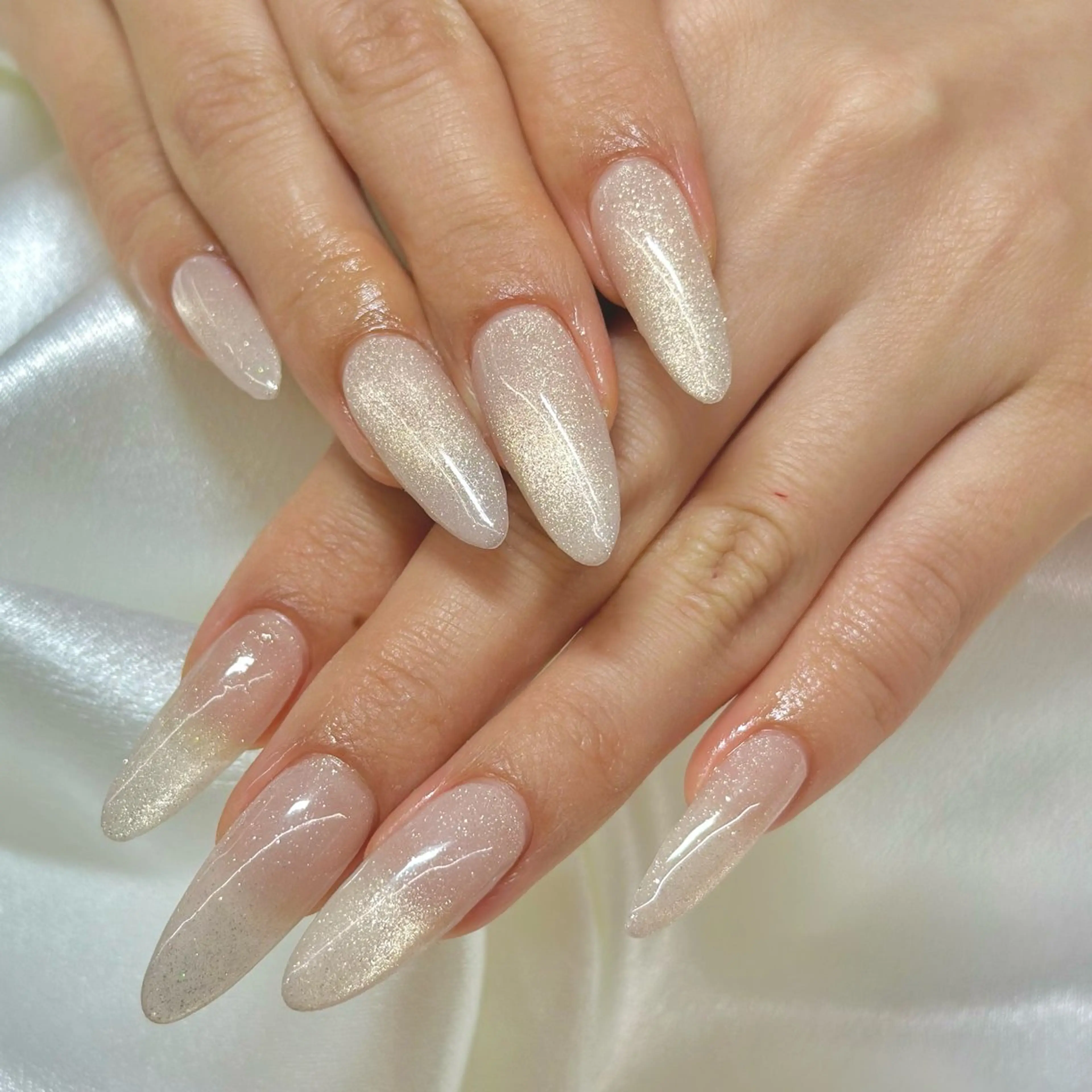 《オフ込み》長さ出し10本💅ワンカラーorラメグラorマグネット　(パラジェル)ご新規様オフ半額の写真