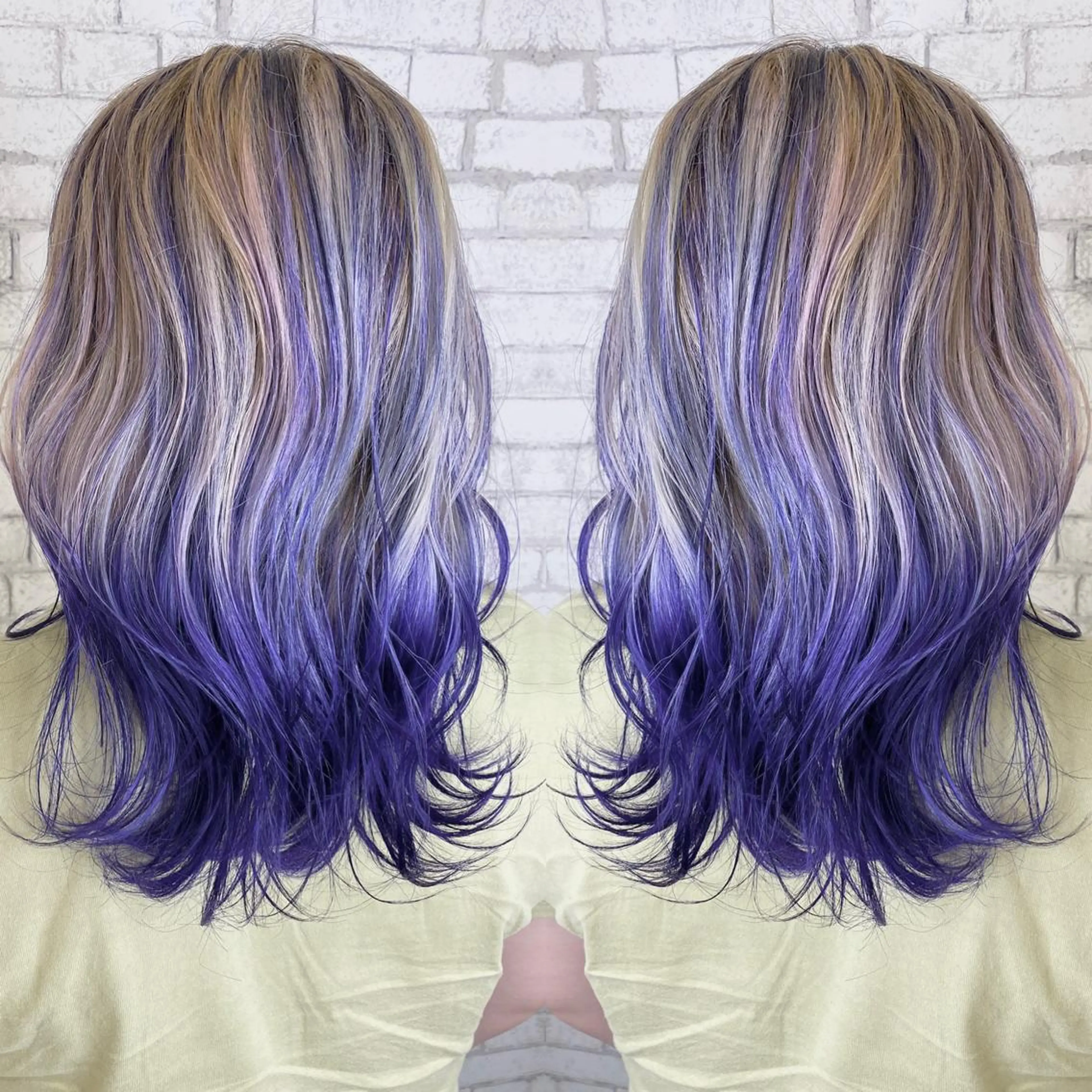 セミロング ハイライト トリートメント ショートが得意✂️ 藤城建太のヘアスタイル