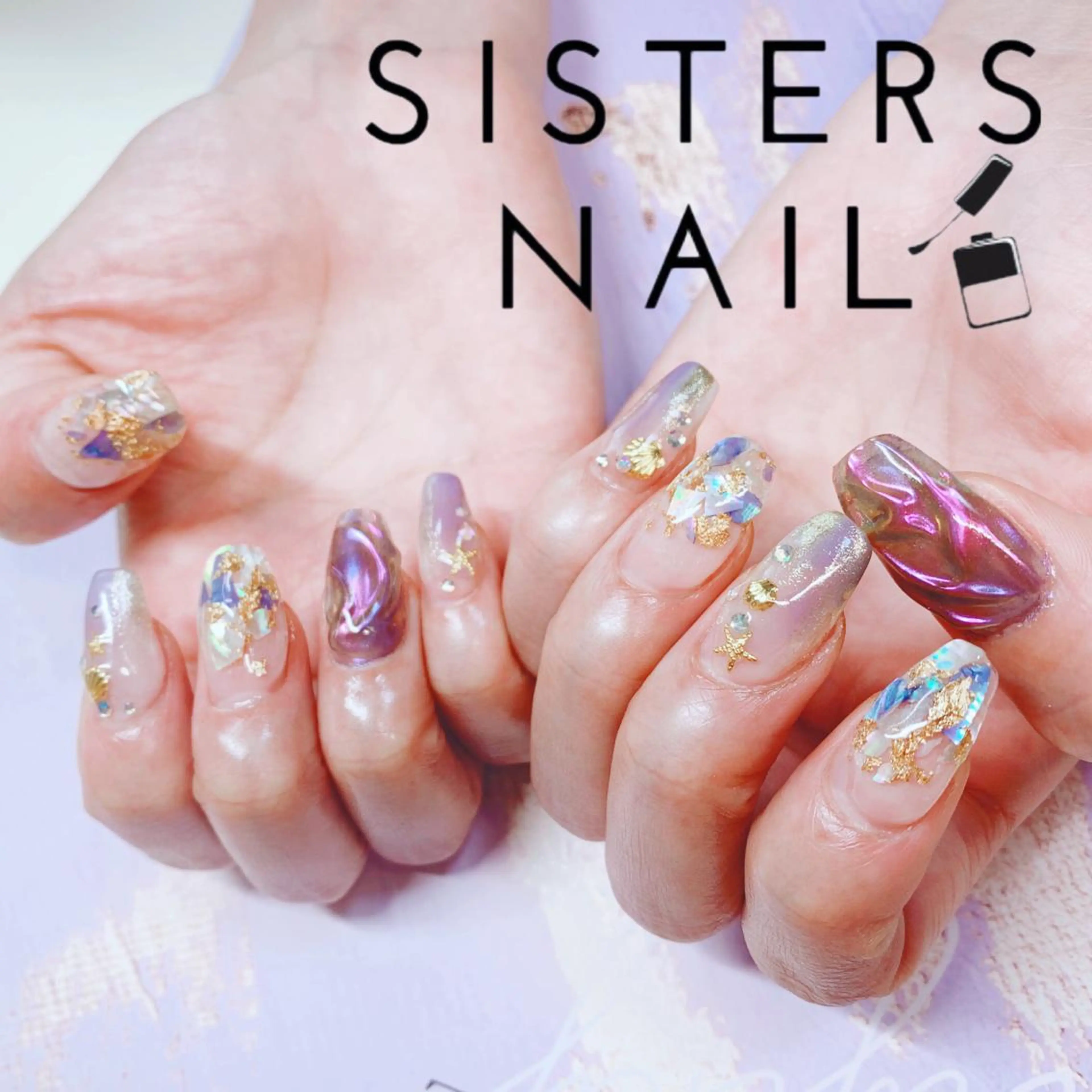 ネイル ハンドネイル ハンドケア sisters nail.fのネイルデザイン