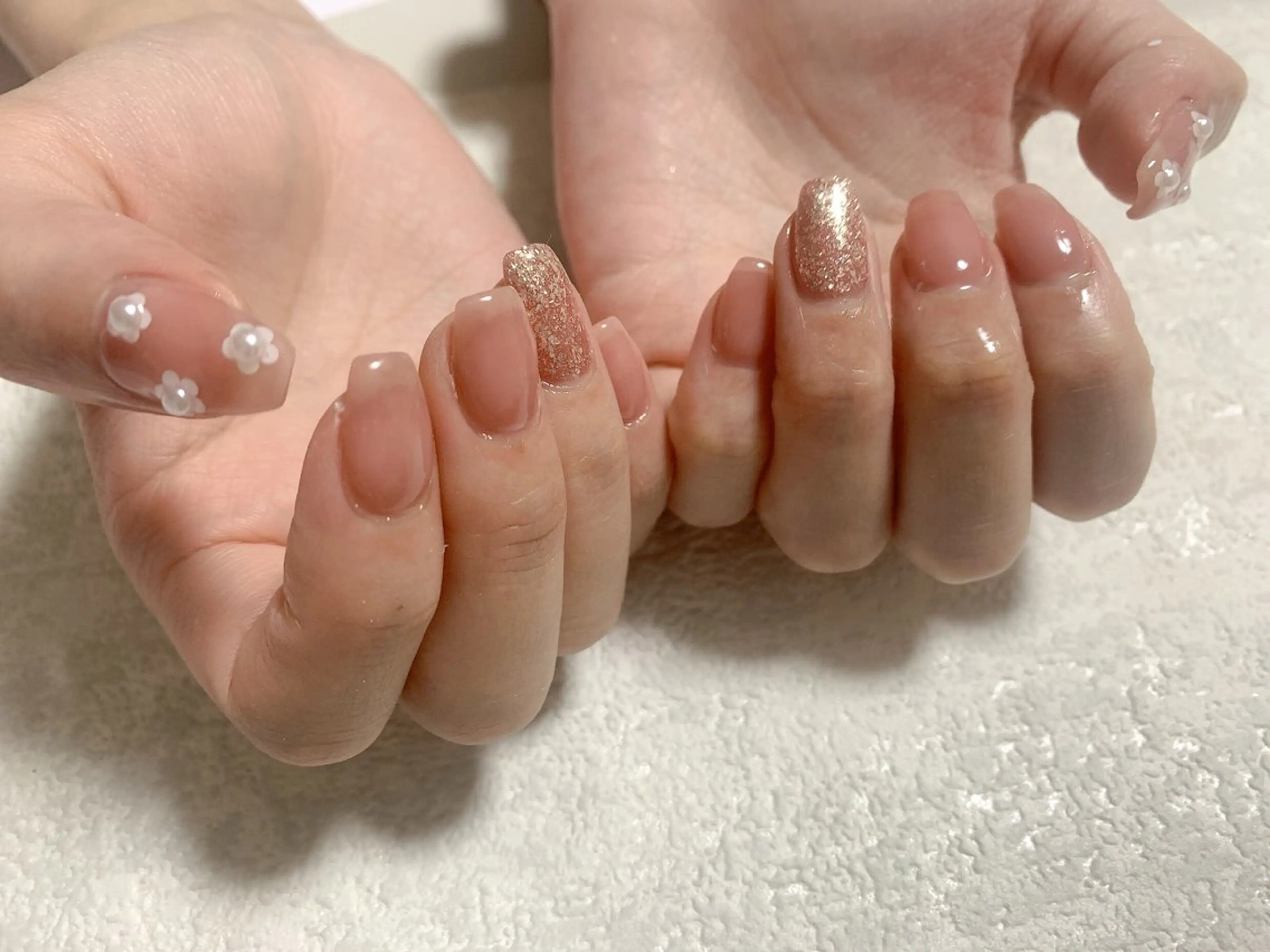 ネイル ジェルネイル 韓国ネイル メンズネイル パラジェル シンプルネイル kiki nail たまプラーザのネイルデザイン