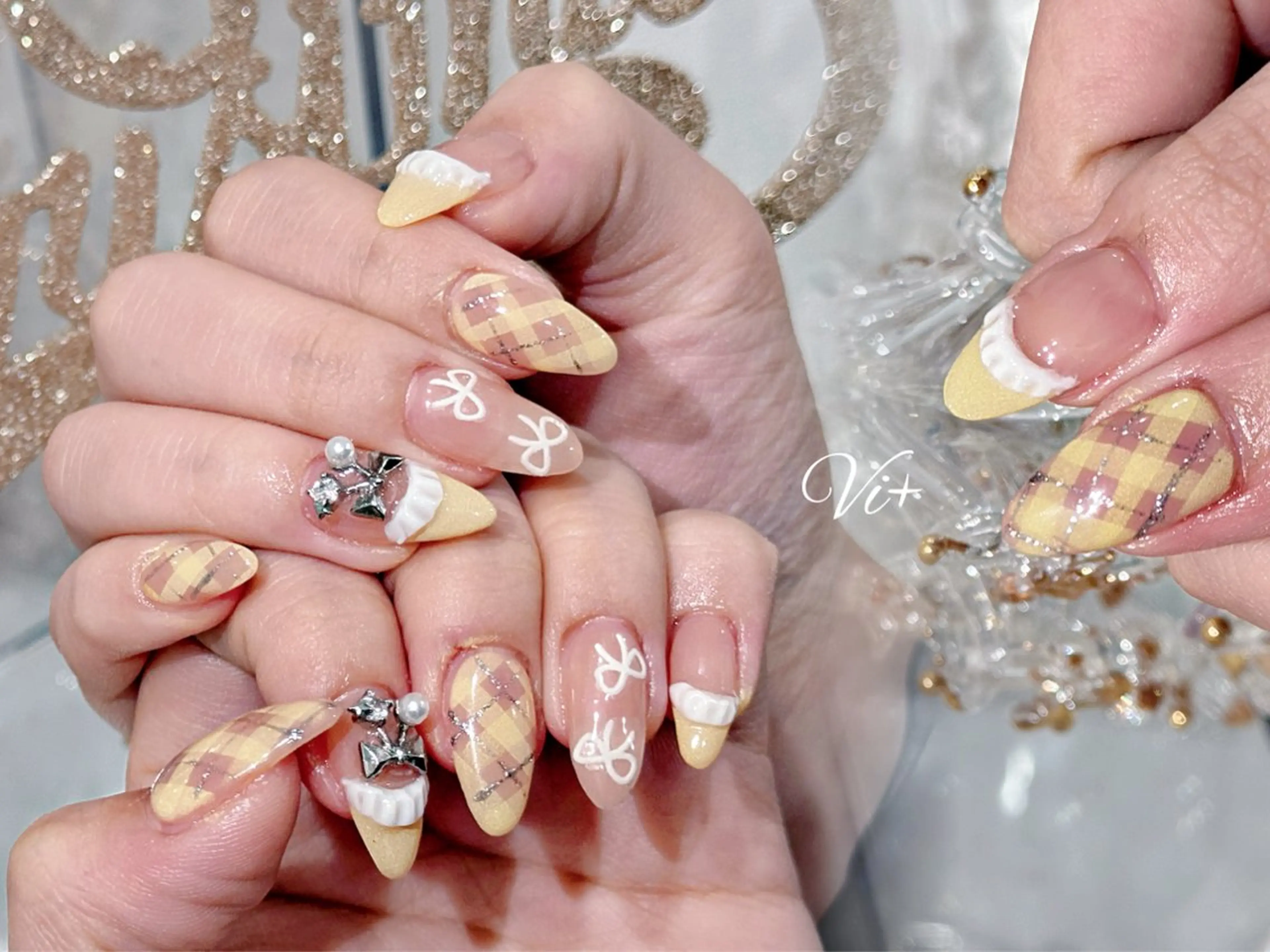 ネイル ハンドネイル ✨Nailsalon Vi+✨のネイルデザイン