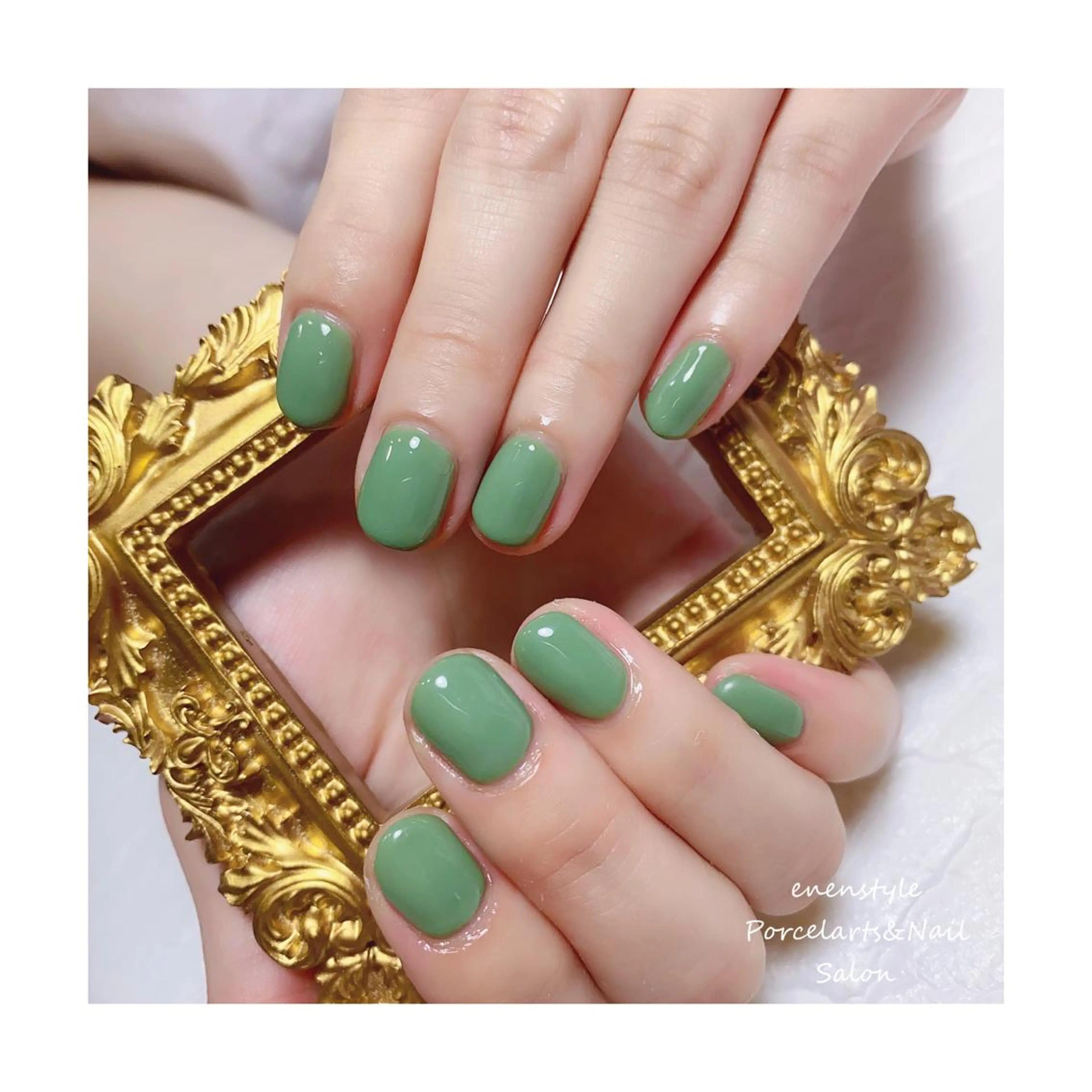 ミディアム ネイル 👑enen style👑のネイルデザイン