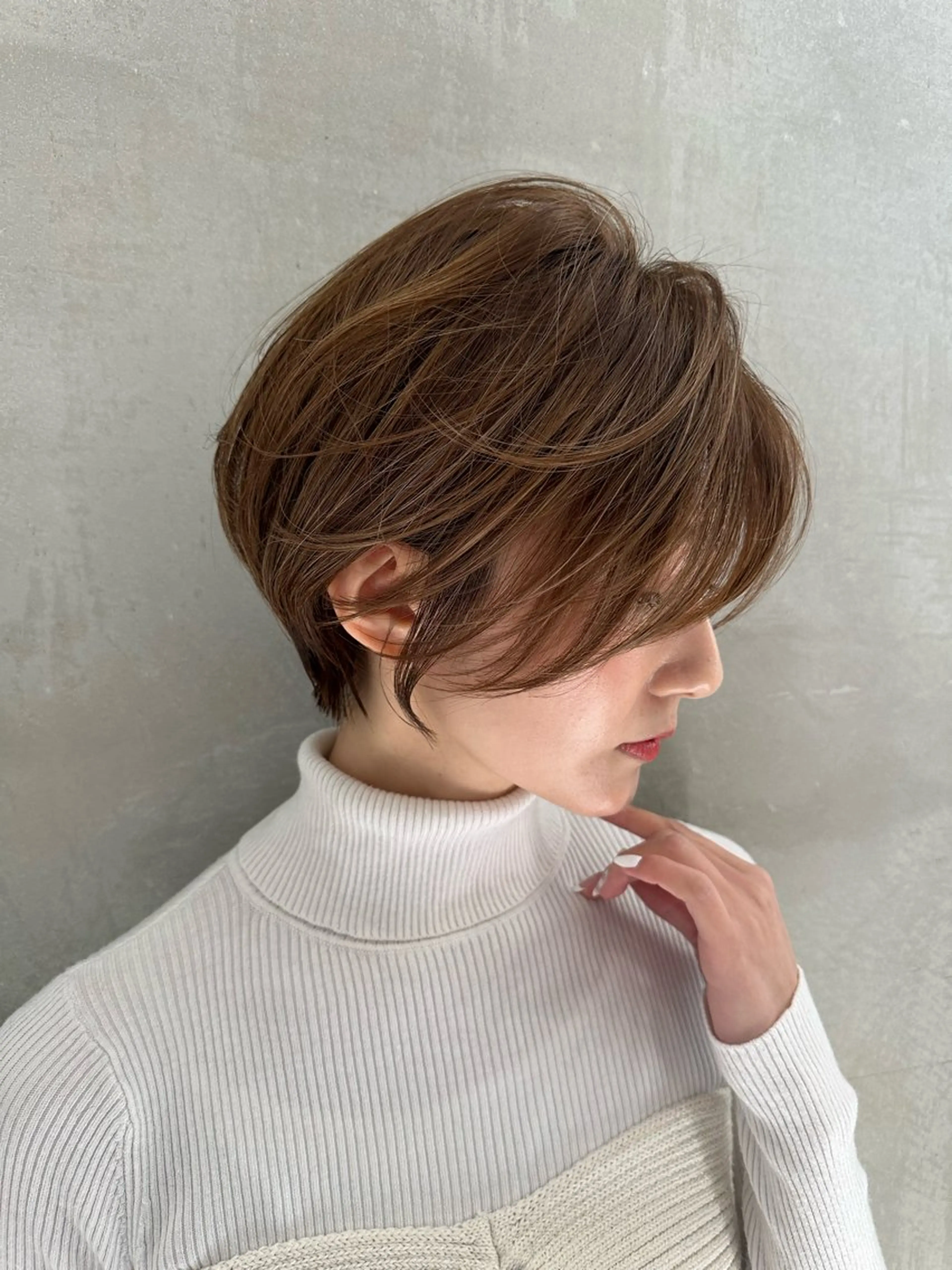 ショート ショートヘア カット ヘアカラー トリートメント ヘッドスパ taiga レイヤー /髪質改善/矯正🌈のヘアスタイル