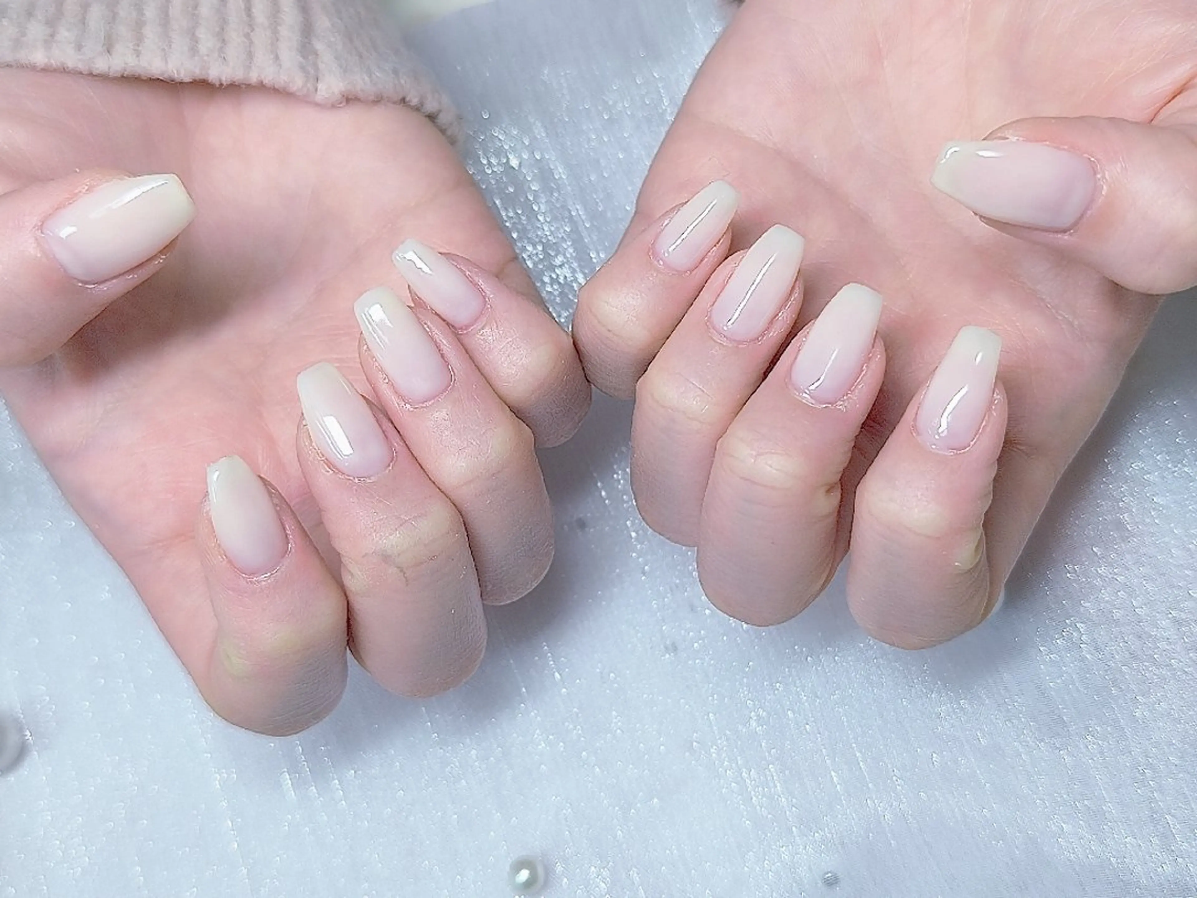 ネイル ハンドネイル Snow nail  💕 新宿🌸のネイルデザイン