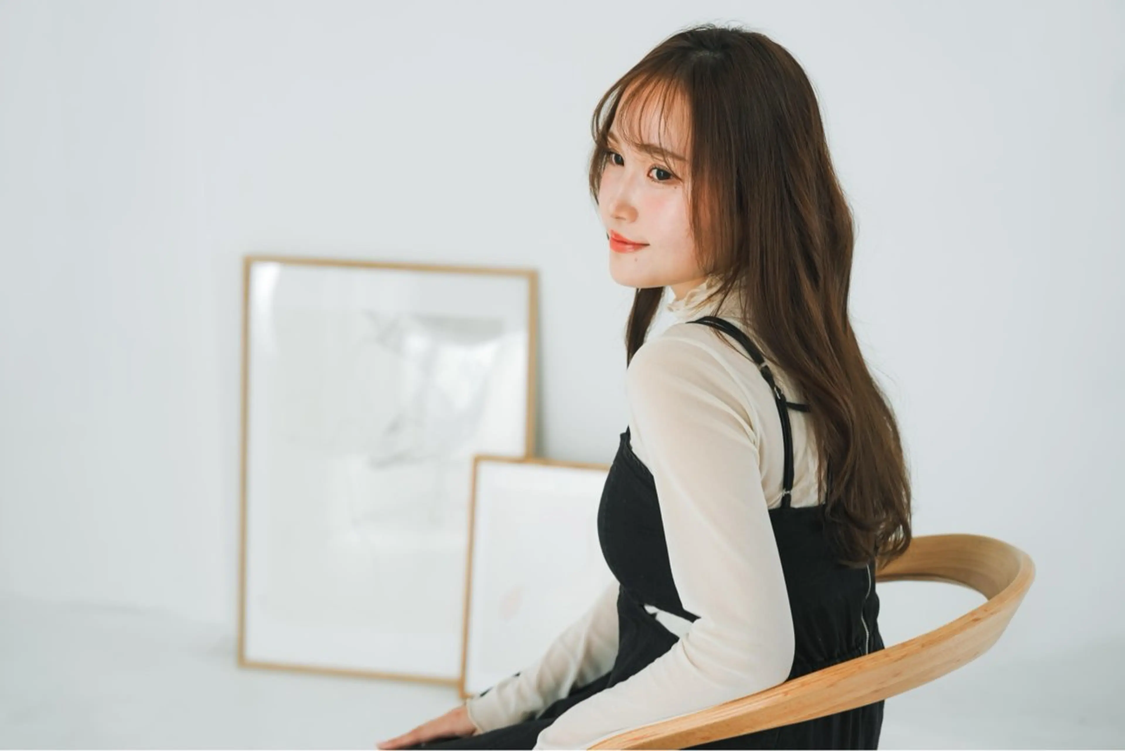 ロング 髪質改善✨️透明感カ ラー✧*。山下さいみのヘアスタイル