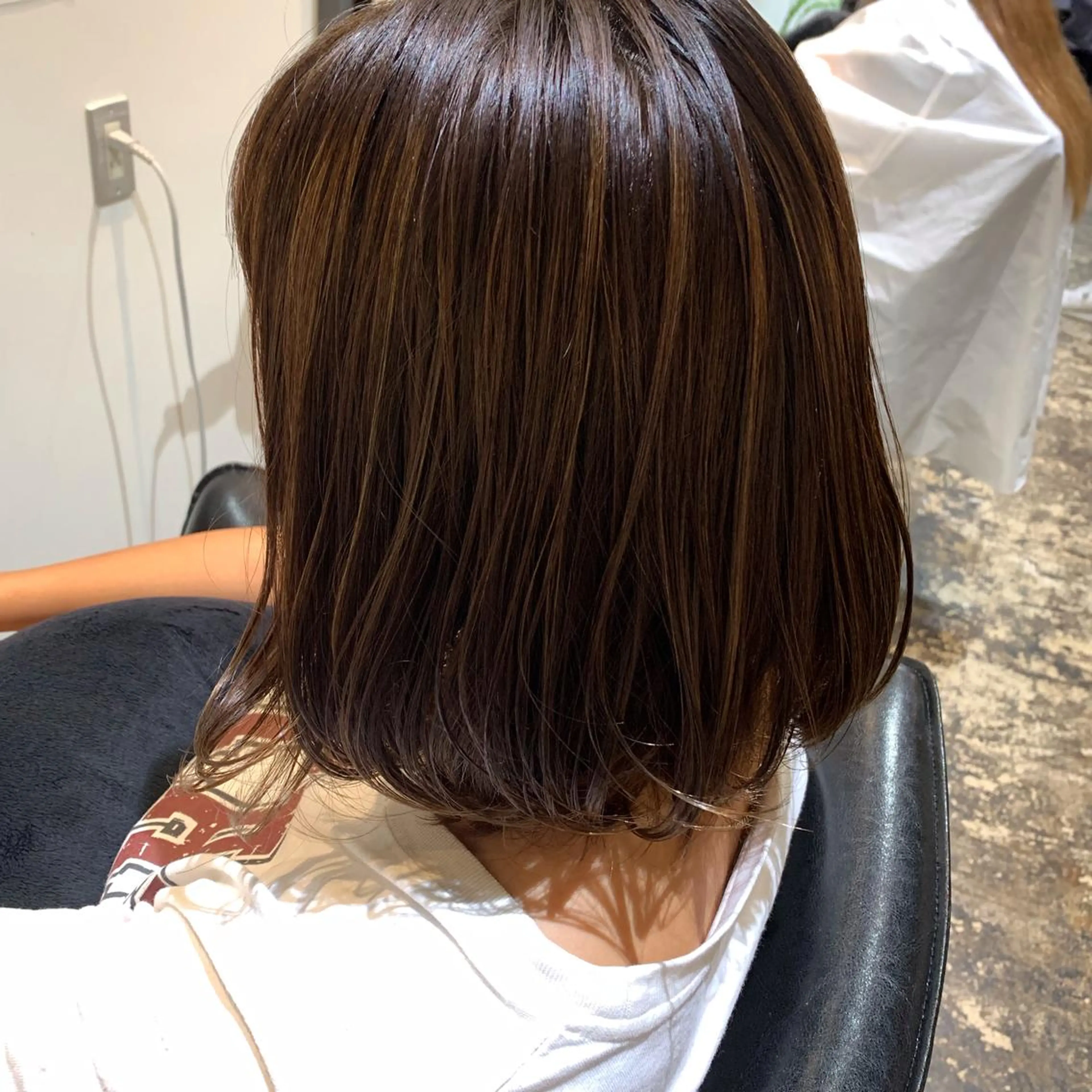ショート カラー UMEDA FIGAROのヘアスタイル