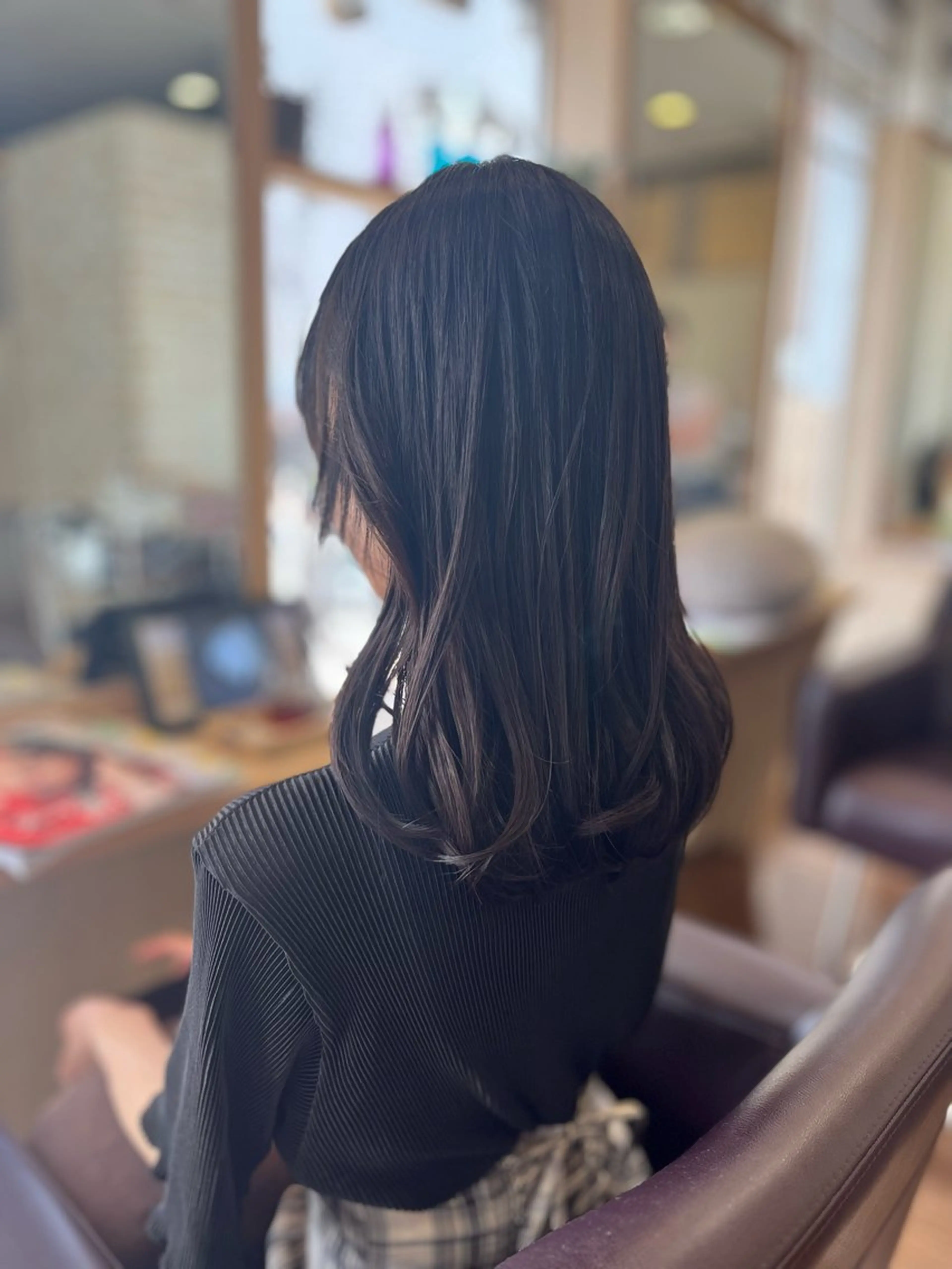 ミディアム オオソネ マリアのヘアスタイル