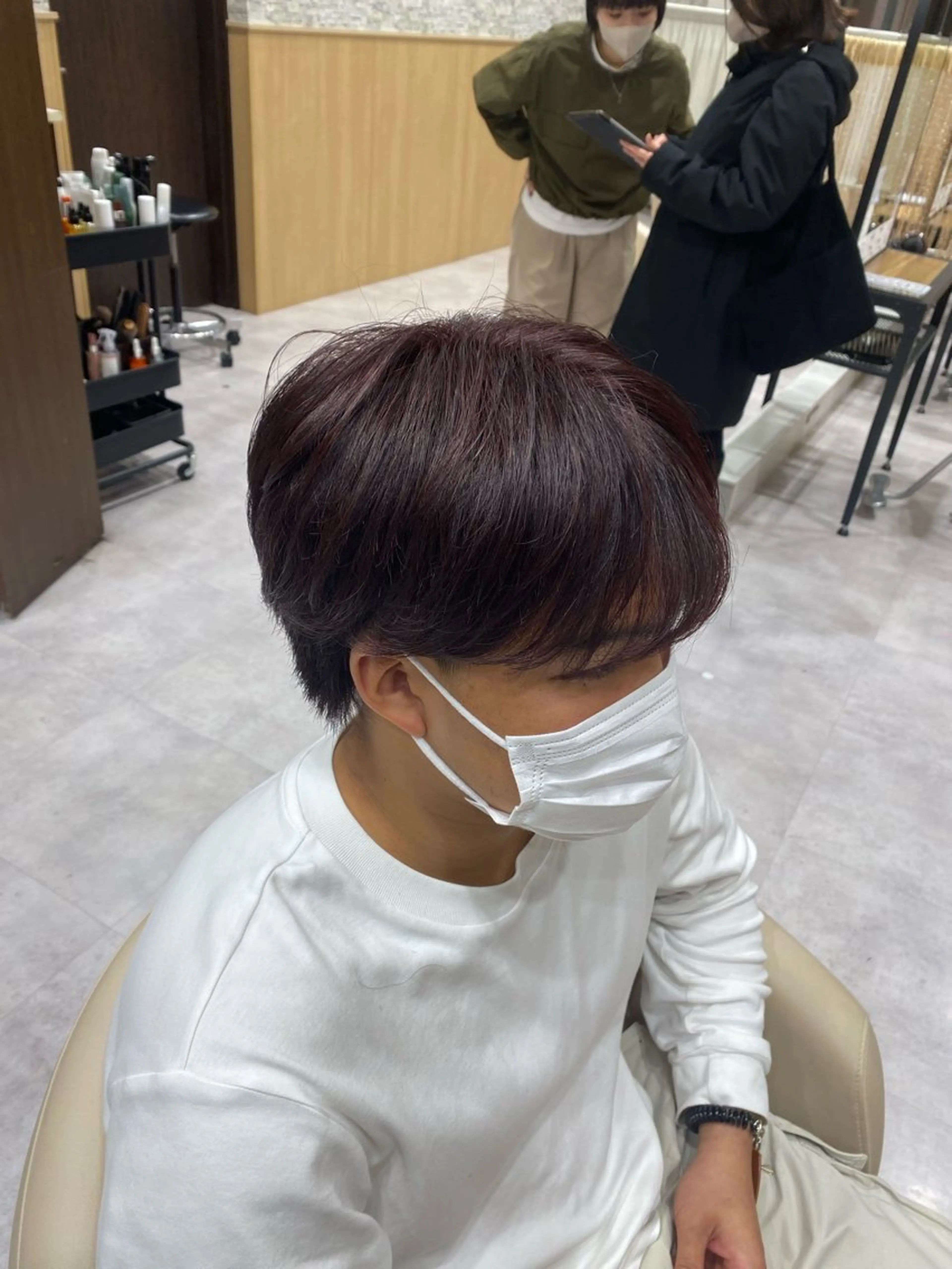 ショート カラー 村上翼/ハンサム ショート/パーマのヘアスタイル