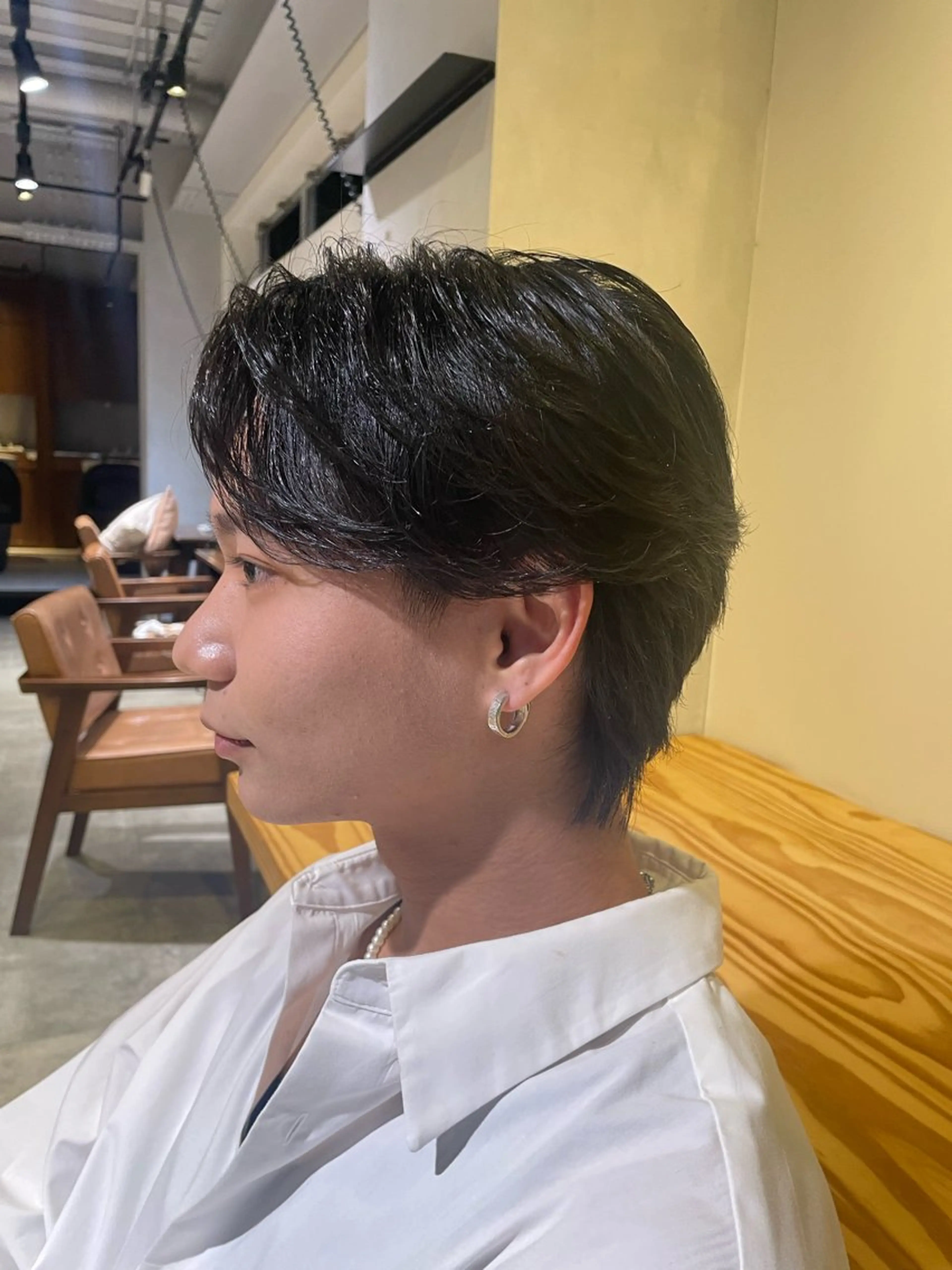 メンズ ren ボブロブ/ミディアムのヘアスタイル