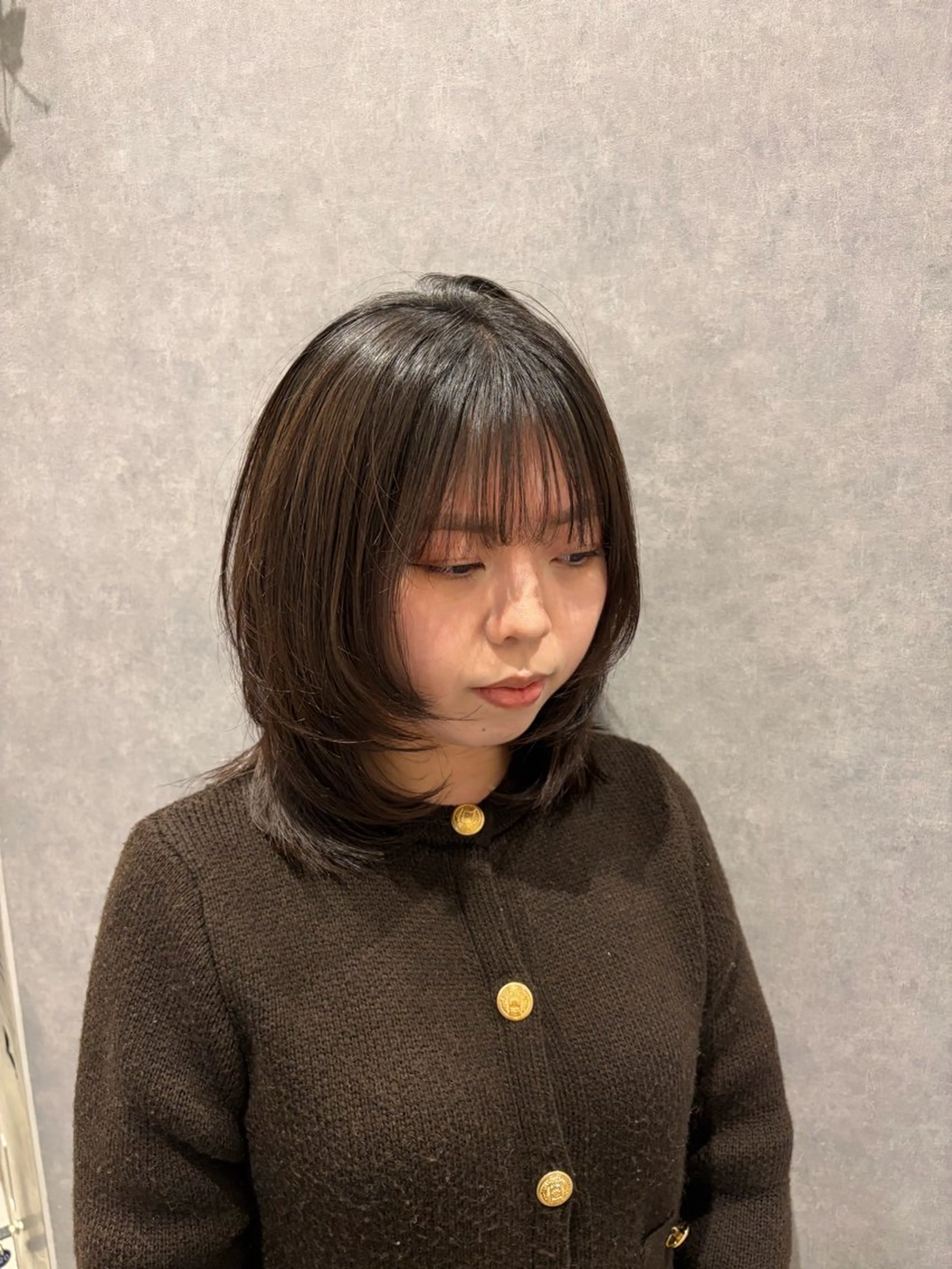 ミディアム ラッシュ所属・rush/松岡 音羽/東大阪𓈒𓋜のヘアスタイル